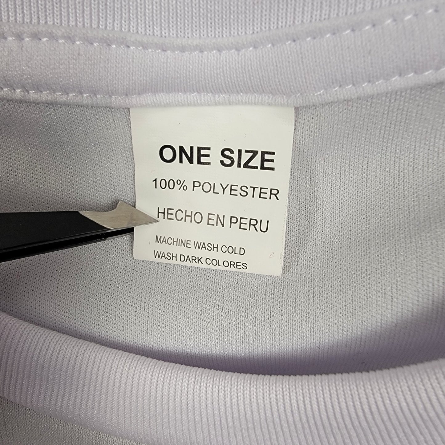 Peru Soccer Jersey OSFA Red White 2
