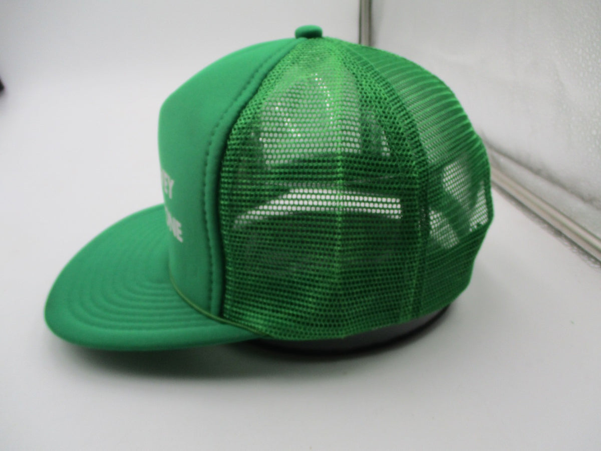 Vintage Con-Vey Keystone Hat Cap Snap Back Mens One Size Green Mesh Trucker4