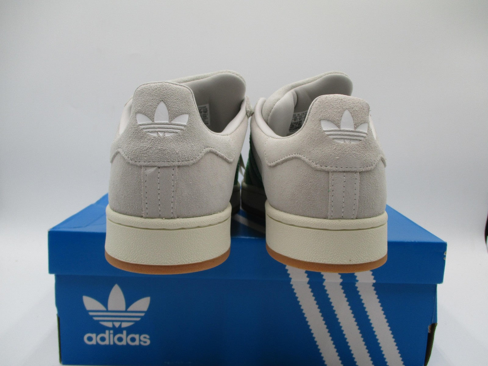 Adidas Campus 00s Shoes Mens Size 11 Grey Green Suede Originals JI3167 Gum Sole5