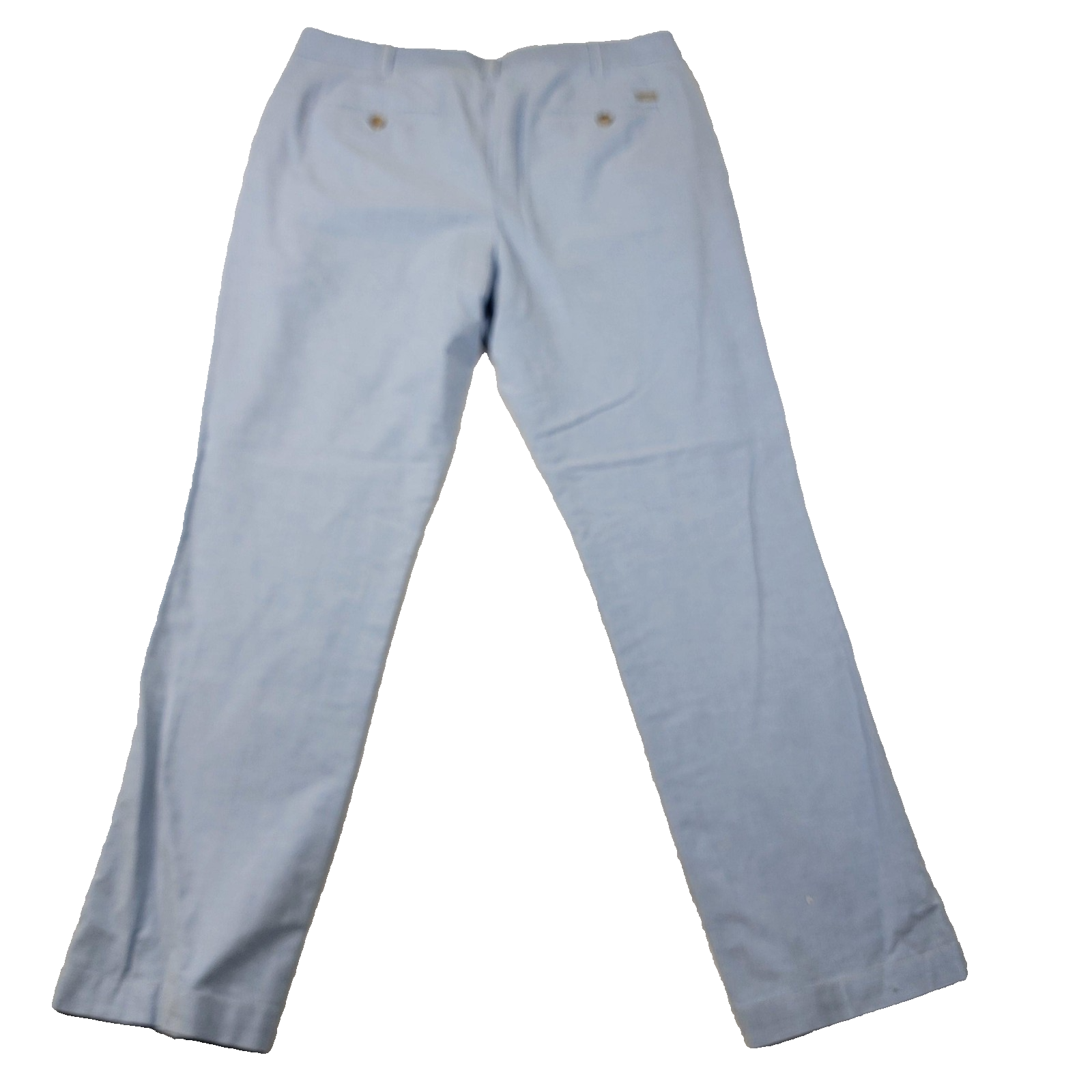 IZOD Pants Mens 36x32 Light Blue Straight Fit Chino Stretch Casual