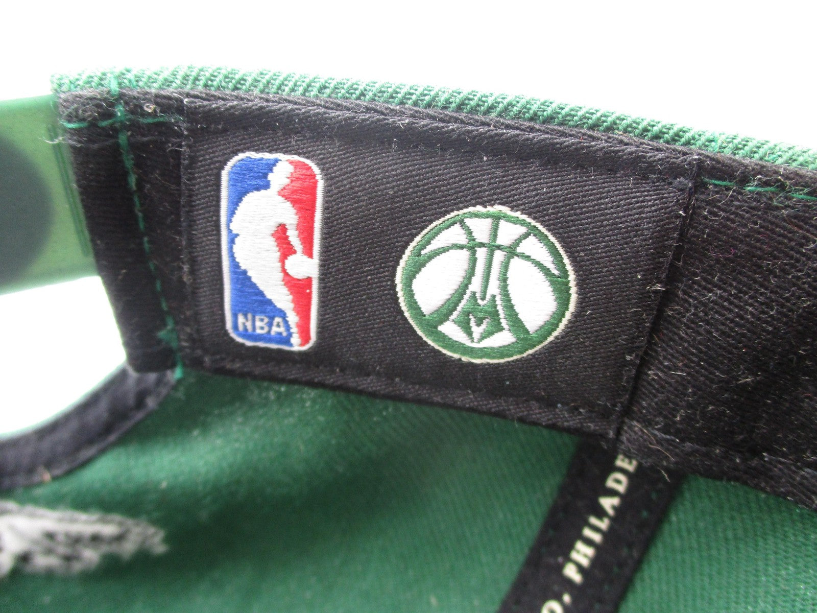 Mitchell & Ness Hat Cap Snap Back One Size Green NBA Basketball Mens Logo11