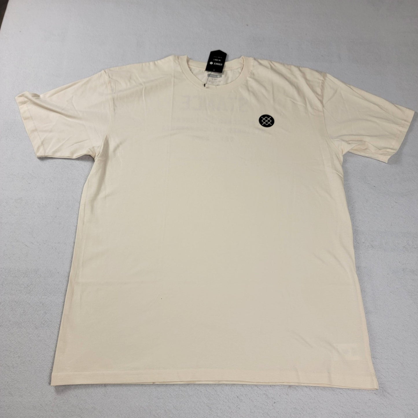 Stance Crew + a.lab 'Air Conditioned' Shirts Mens XL Lot of 2 White Cream