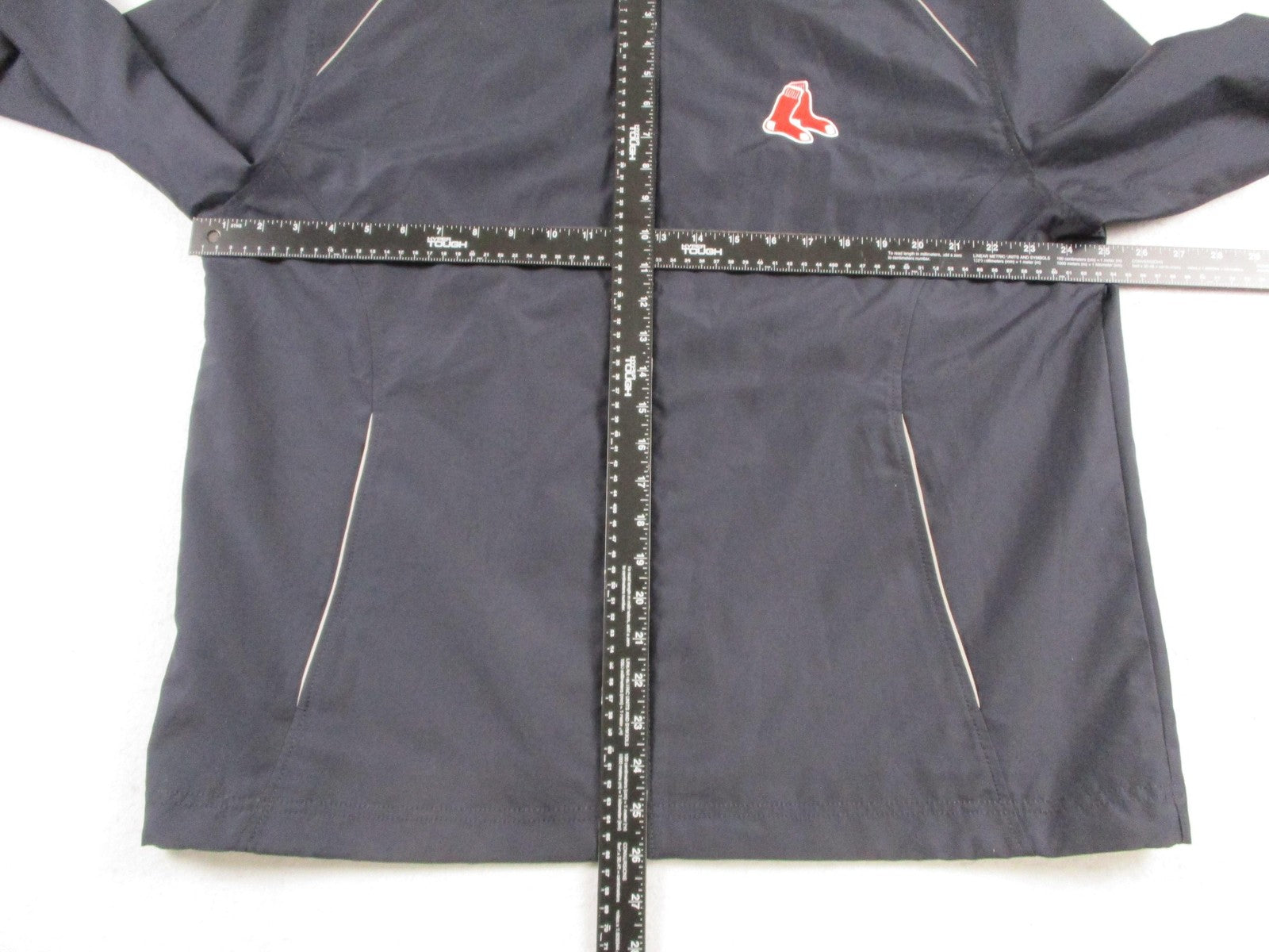Boston Red Sox Jacket Mens XL Blue MLB Baseball Cutter & Buck WeatherTec 165411
