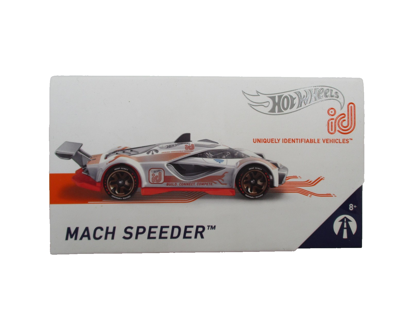 Hot Wheels id Mach Speeder DieCast Car Uniquely Identifiable Vehicles Boxed0