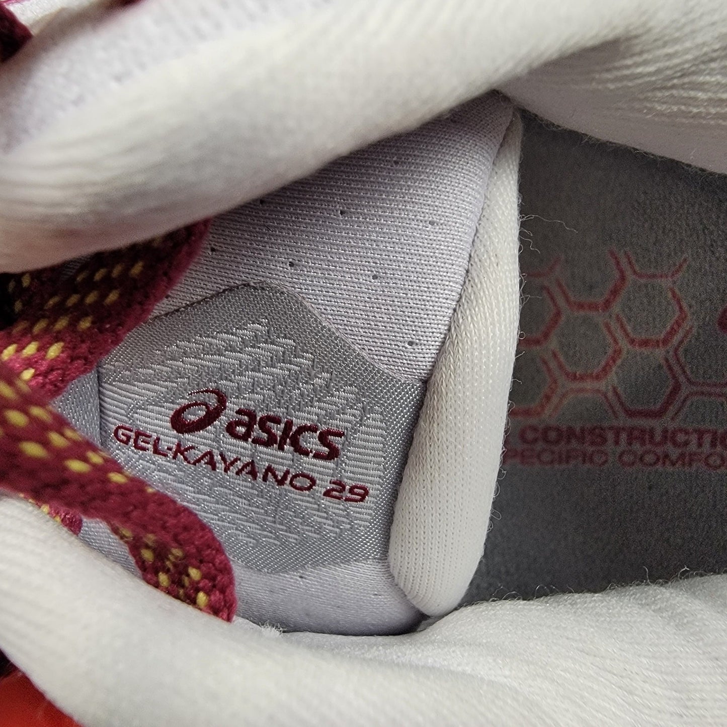 Asics Wmns Gel Kayano 29 Platinum 'Lilac Hint Dried Berry' Sz 7 1012B480020