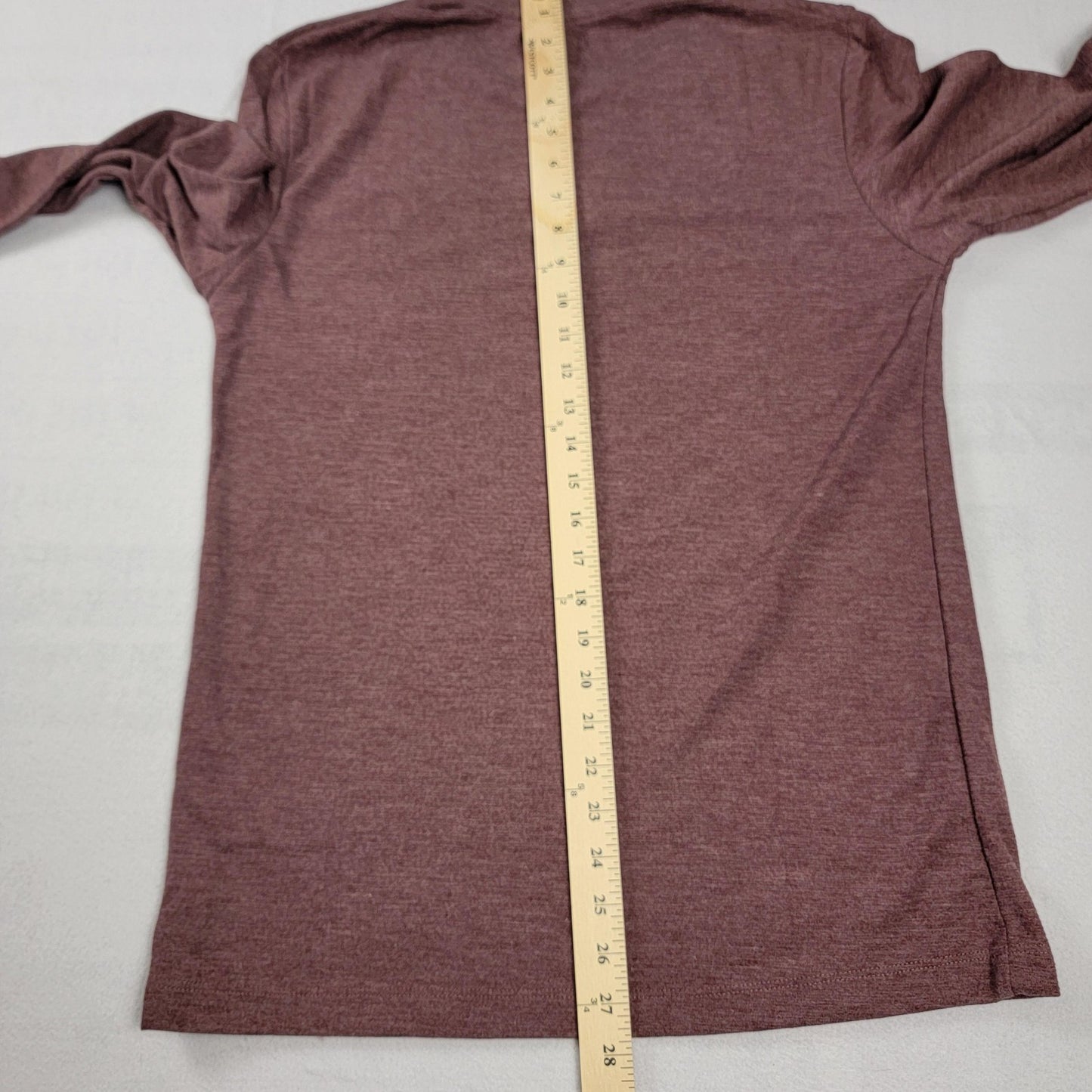 Level Ten Shirt Men Small Dusty Rose Long Sleeve Knit Crewneck Top LTLK1200 6128
