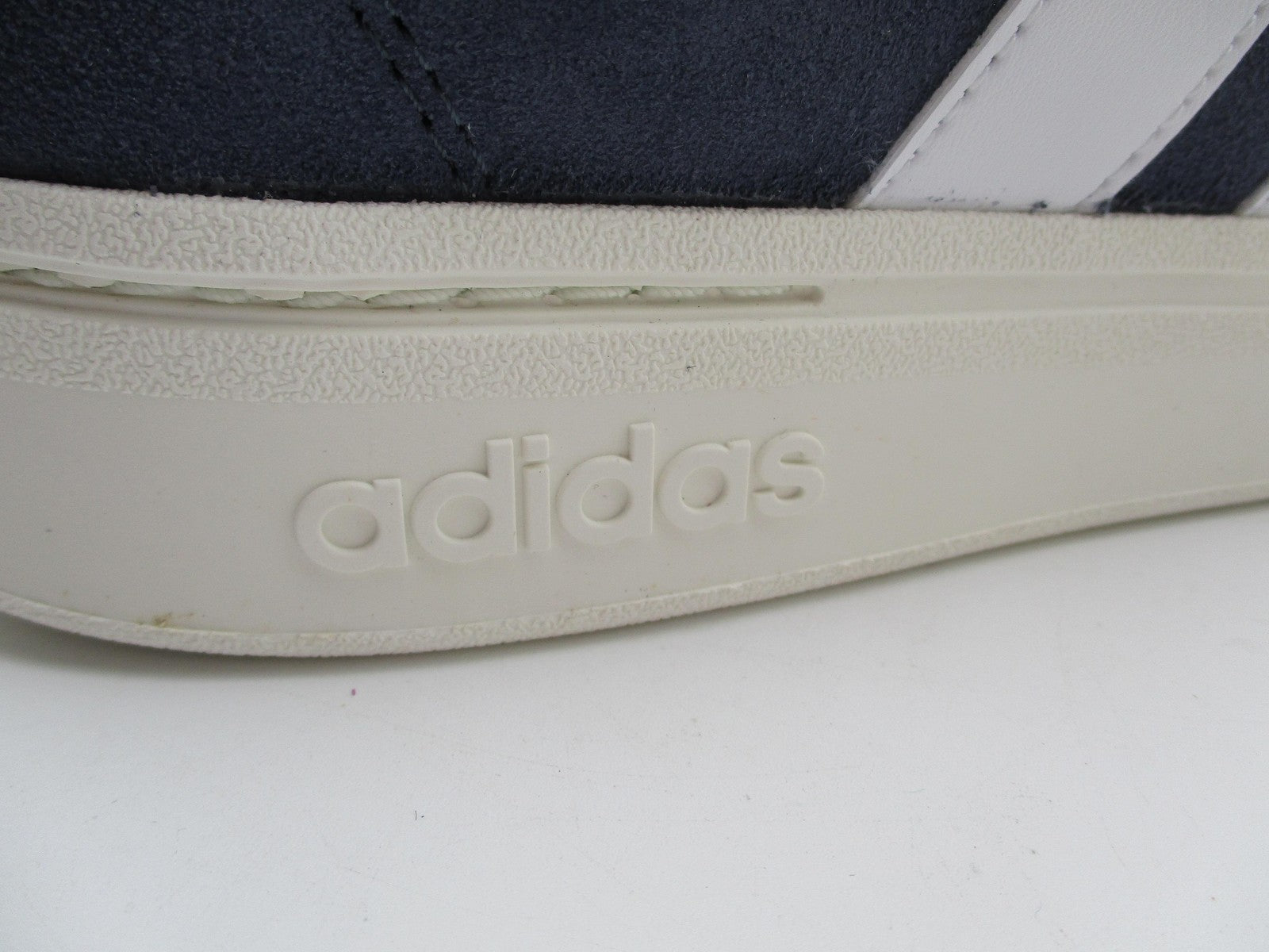 Adidas Grand Court Alpha 00s Shoes Mens Size 11.5 Blue White Suede Tennis JH723314