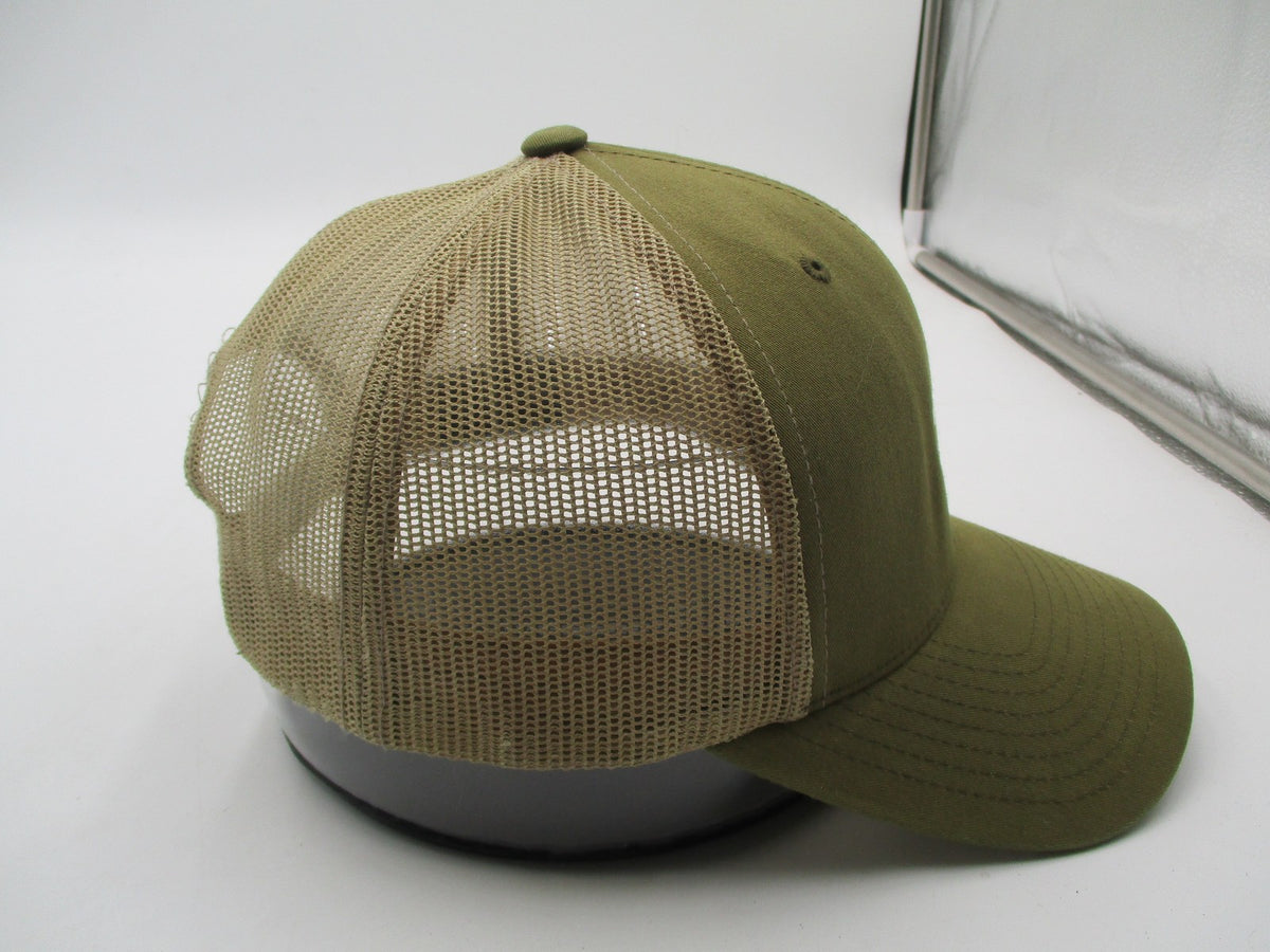 Osprey Hat Cap Snap Back Mens One Size Green Mesh Trucker Yupoong Logo7