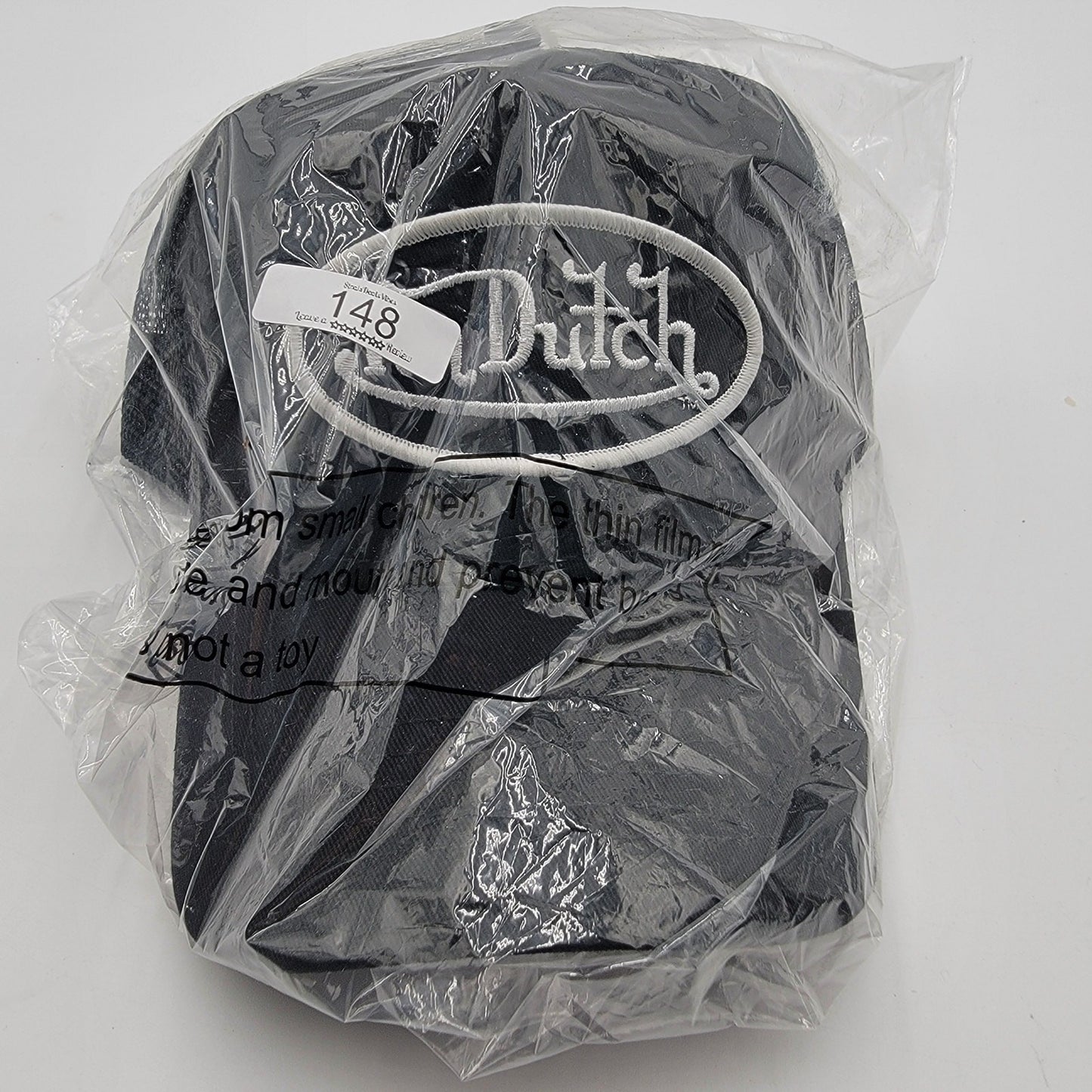 Von Dutch Black and White Classic Trucker 51 Snapback One Sz9