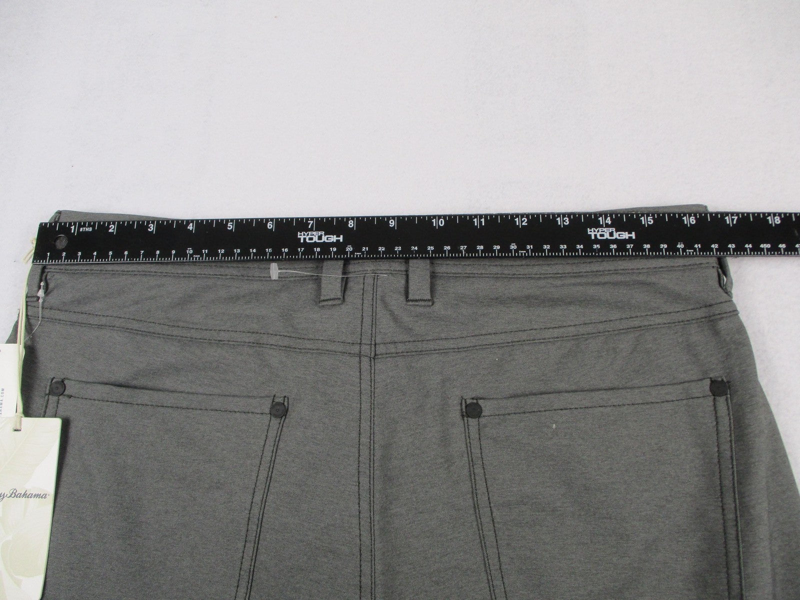 Tommy Bahama On Par 5 Pocket Pants Mens 32x32 Gray Golf Knit Stretch Khakis 124216
