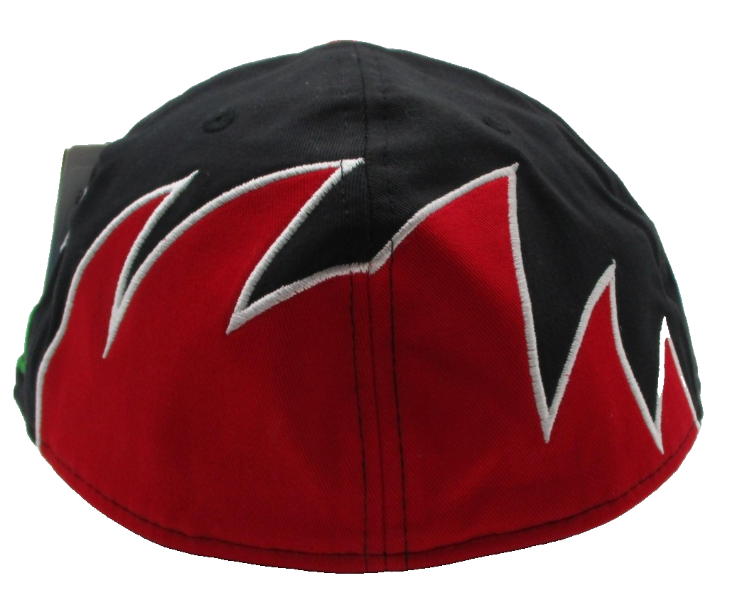 Miami Giants Hat Cap Fitted Mens 7 3/4 Black Red Negro Leagues Baseball TISA HGC2