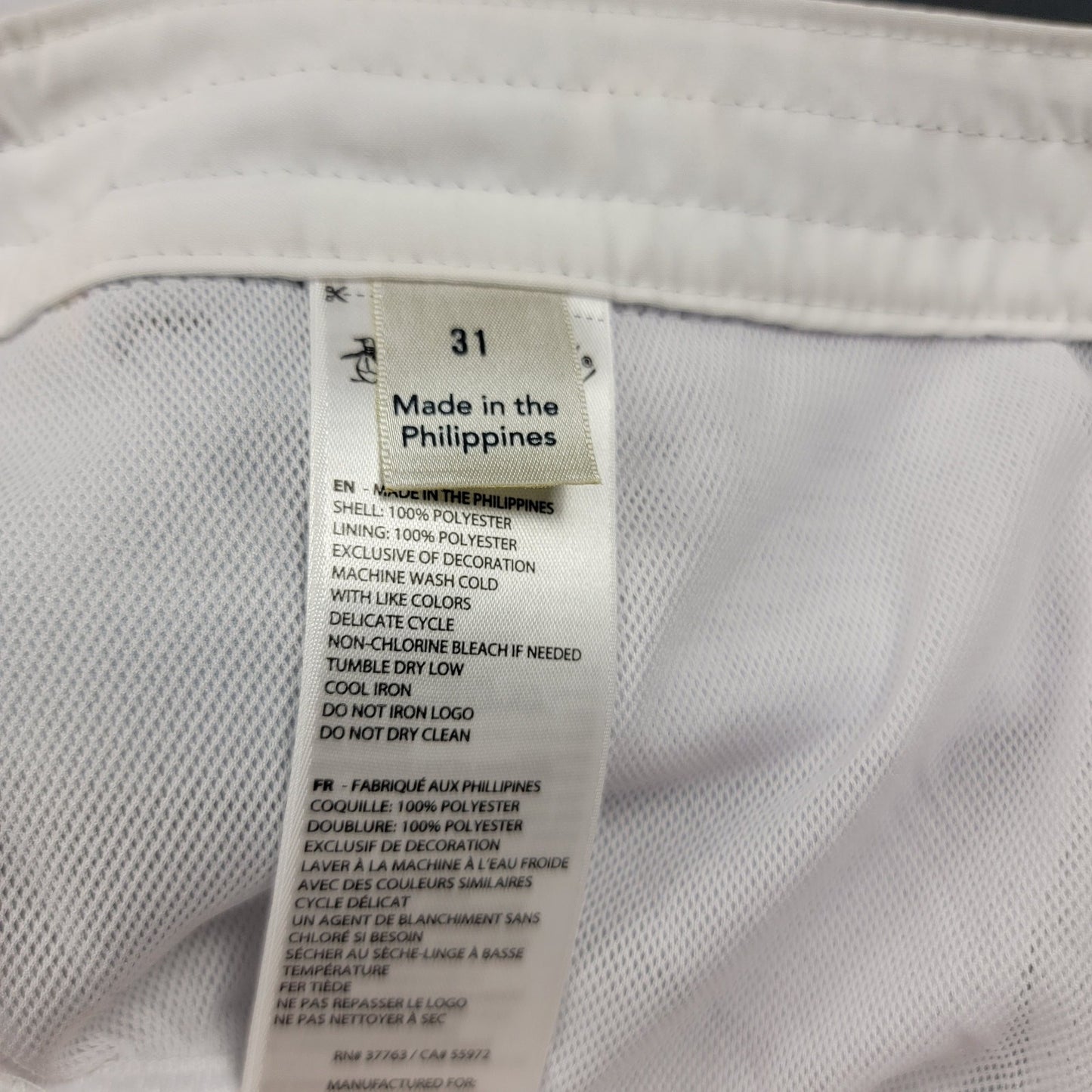 Original Penguin Pride Swim Trunks Men’s Size 31 Rainbow Print Dk Sapphire NWT6