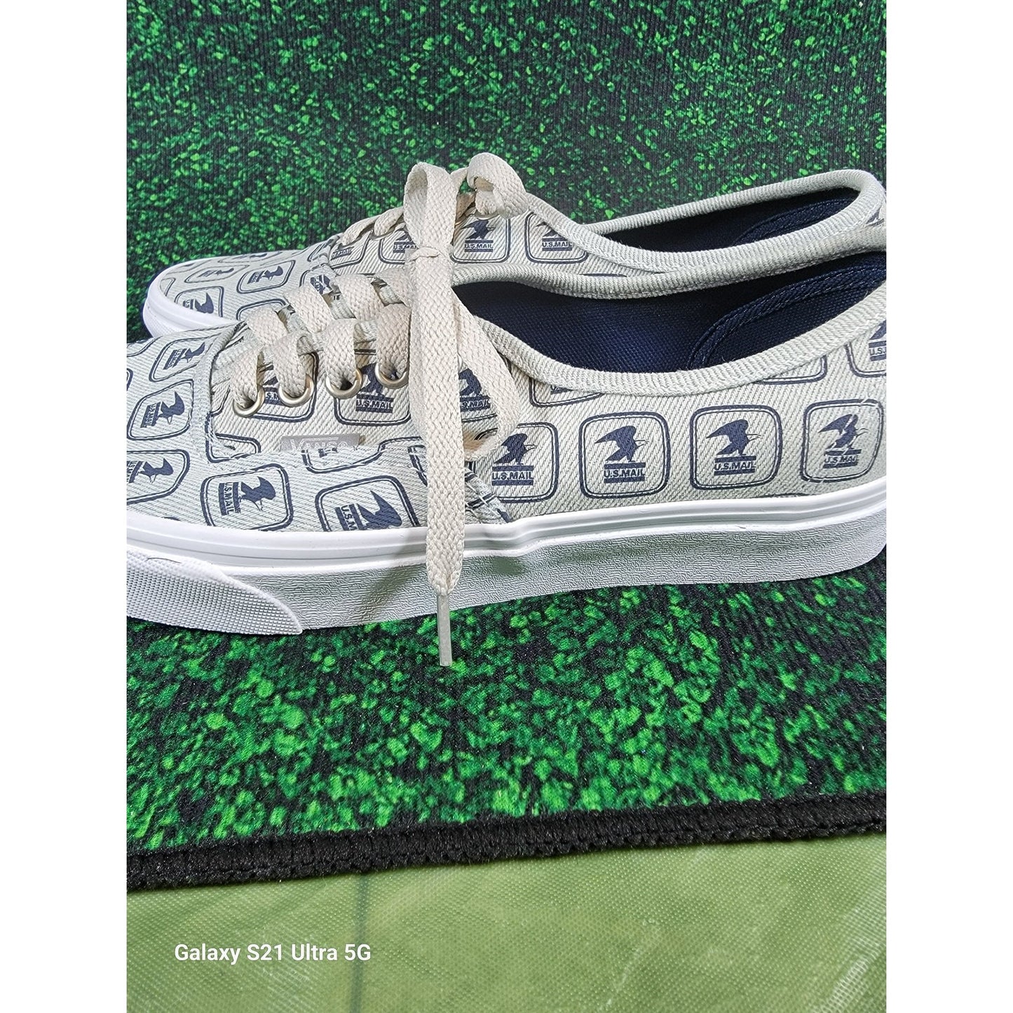 Vans USPS x Authentic 'Denim' Size 8.5 Mens VN0A5KRDJZ8 Original Box2