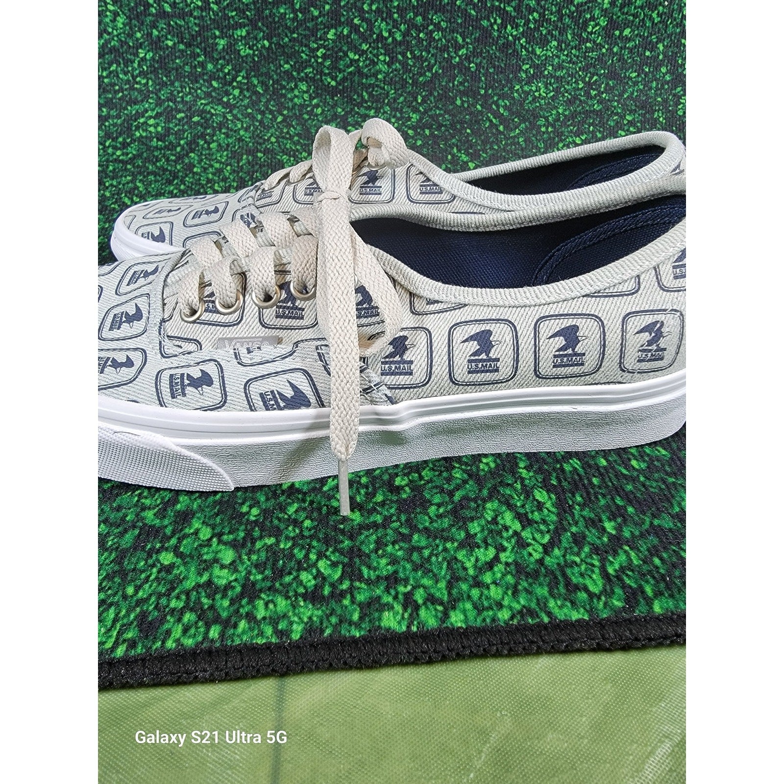 Vans USPS x Authentic 'Denim' Size 8.5 Mens VN0A5KRDJZ8 Original Box2