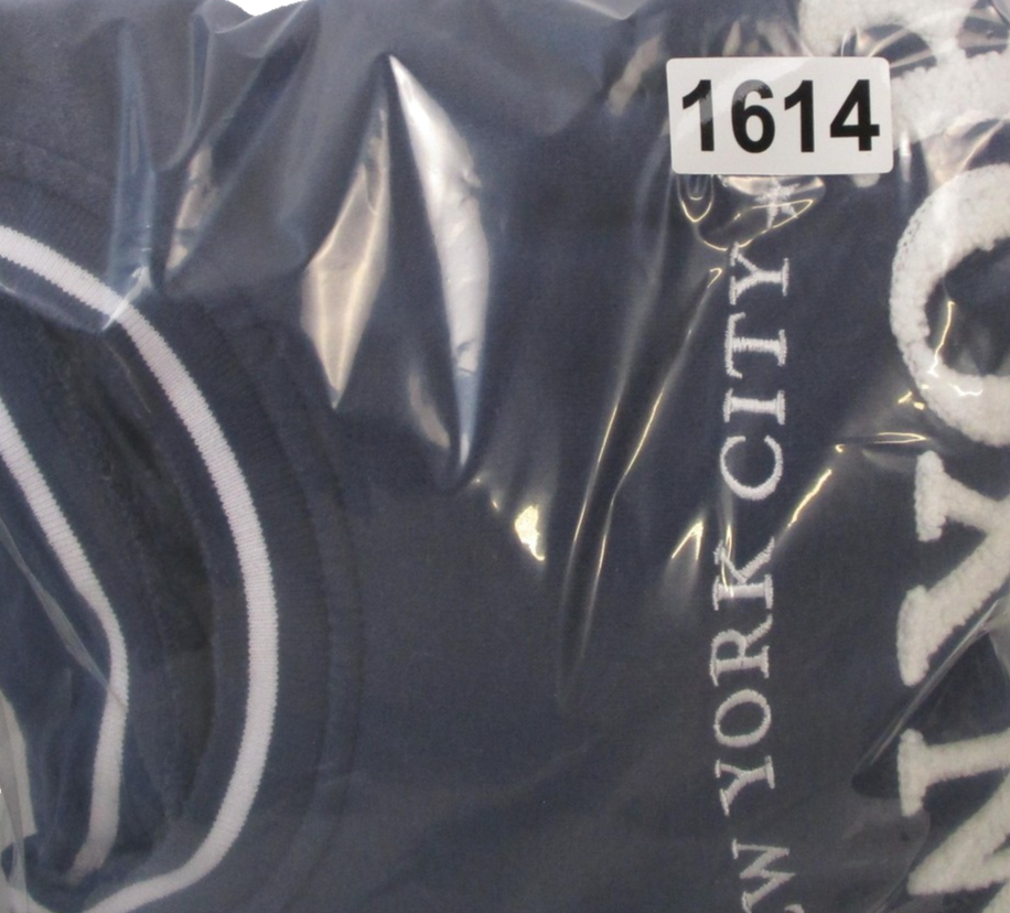 Aeropostale Sweatshirt Mens XL Blue Pullover Fleece Crewneck New York Varsity10