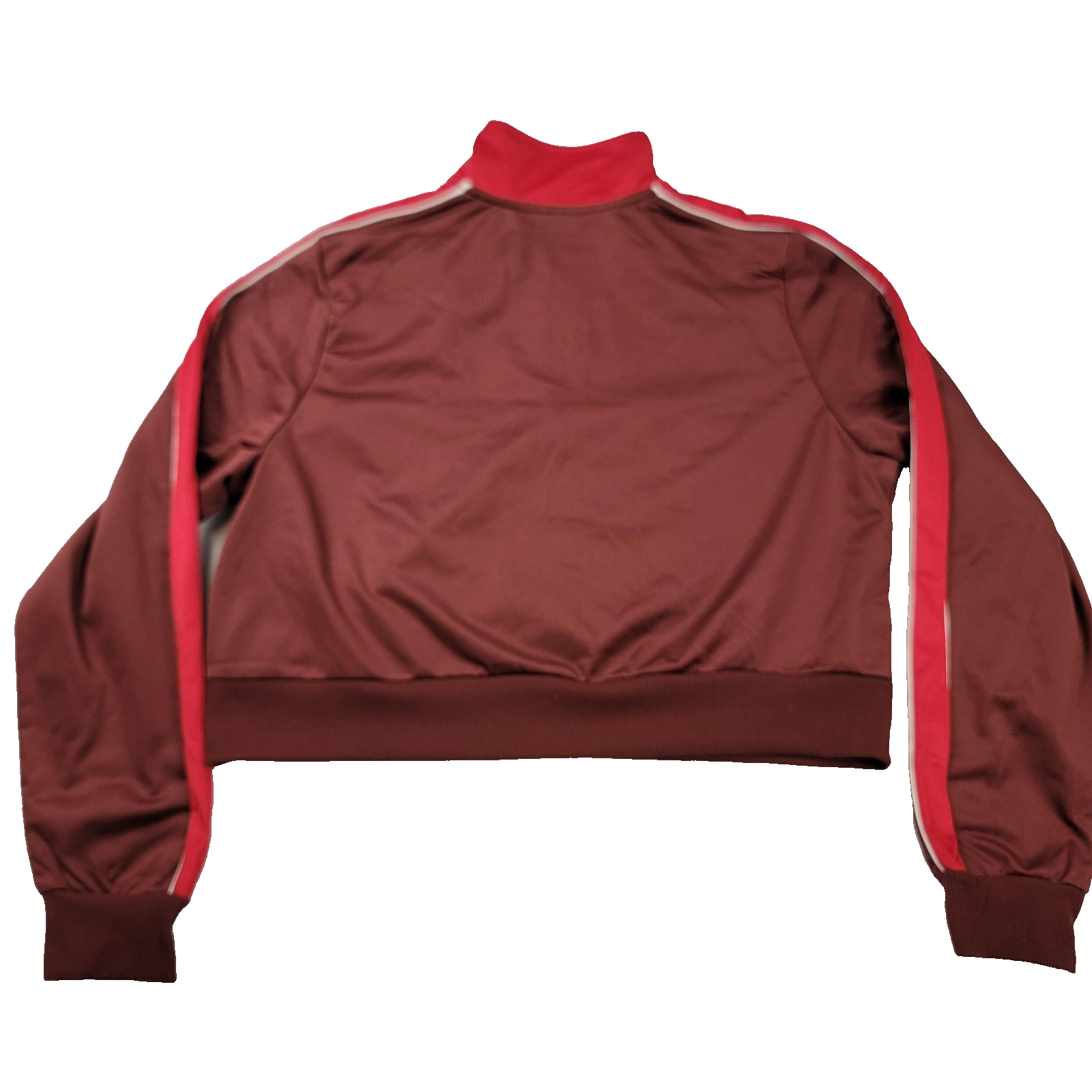 CocaCola Jacket Womens Large Full Zip Track Athletic Retro Red Classic 80s 11551