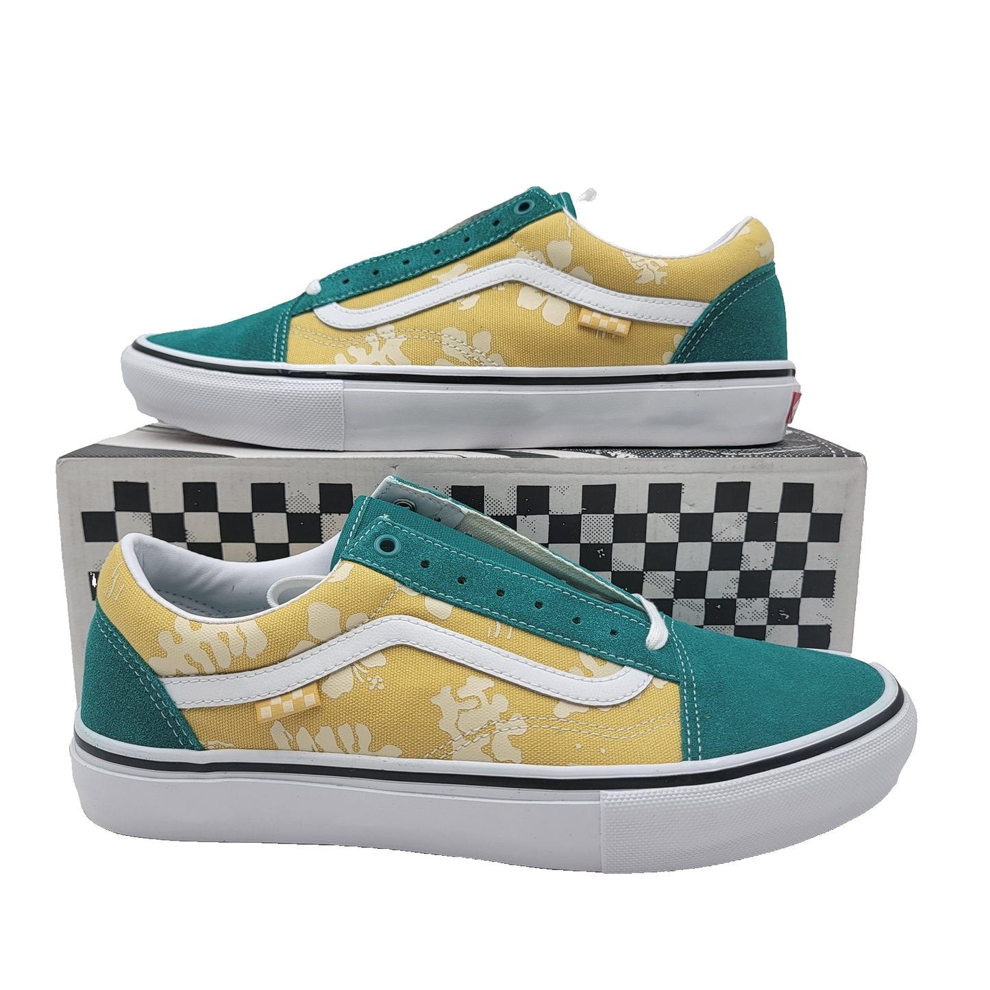 Vans Skate Old Skool Shoes Mens Size 11.5 PopCush Aloha Floral VN0A5FCB3LA0