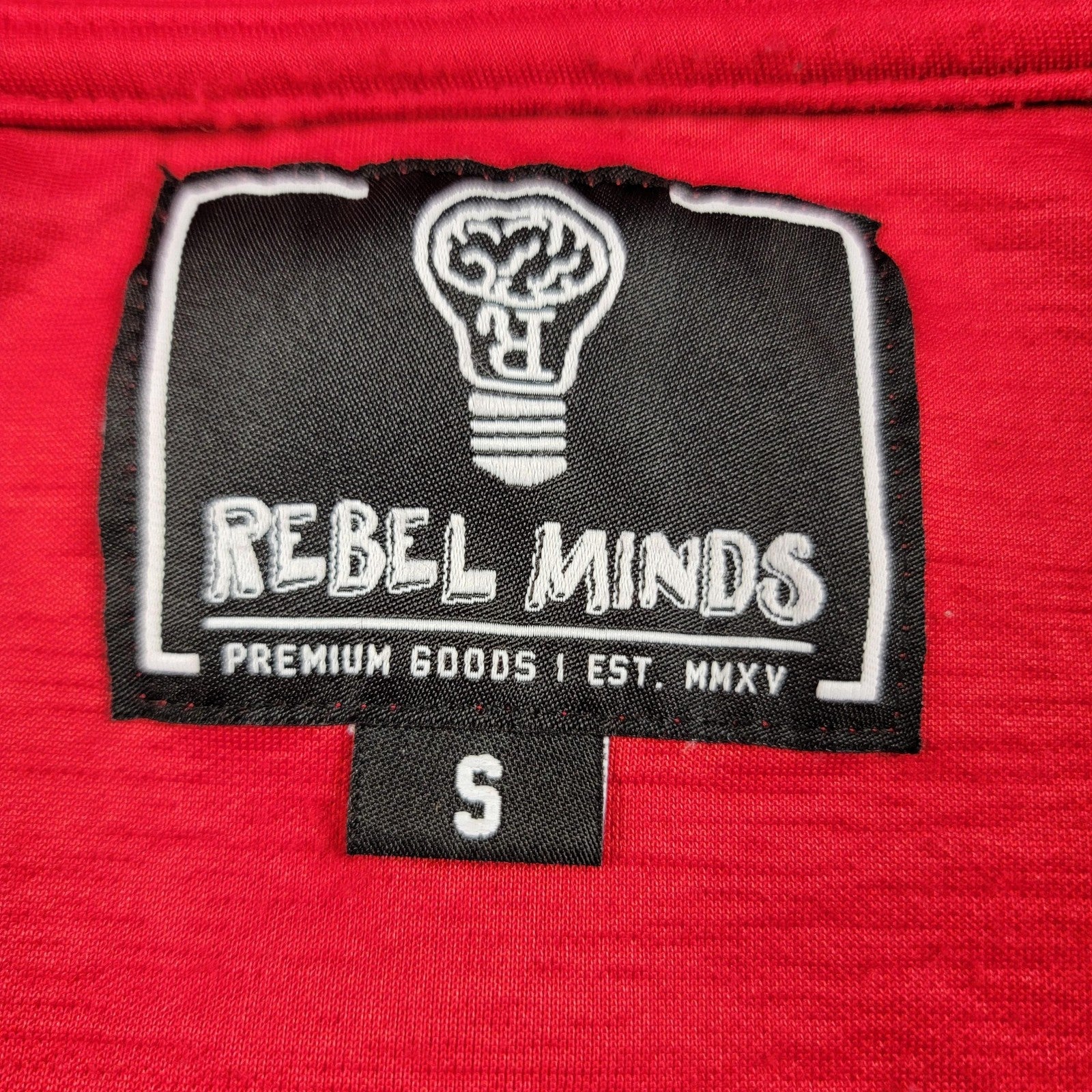 Rebel Minds Track Jacket Small Ghost Graphic Full Zip Streetwear Mens Womens 9433