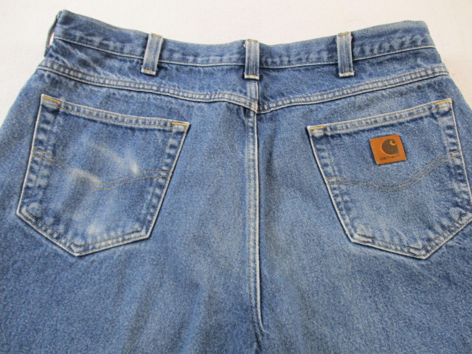 Carhartt Swisher Jeans Mens 38x30 Blue Relaxed Fit Workwear Denim 14326