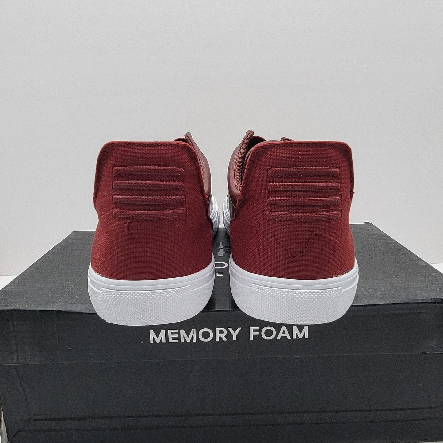 London Fog Shoes Mens Size 11 Memory Foam Cabernet Francis Casual Slip On New4