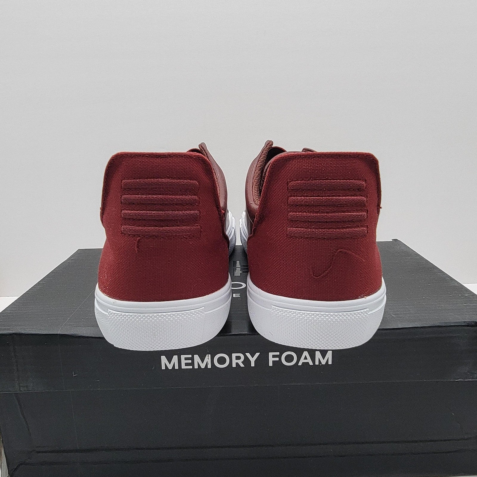 London Fog Shoes Mens Size 11 Memory Foam Cabernet Francis Casual Slip On New4
