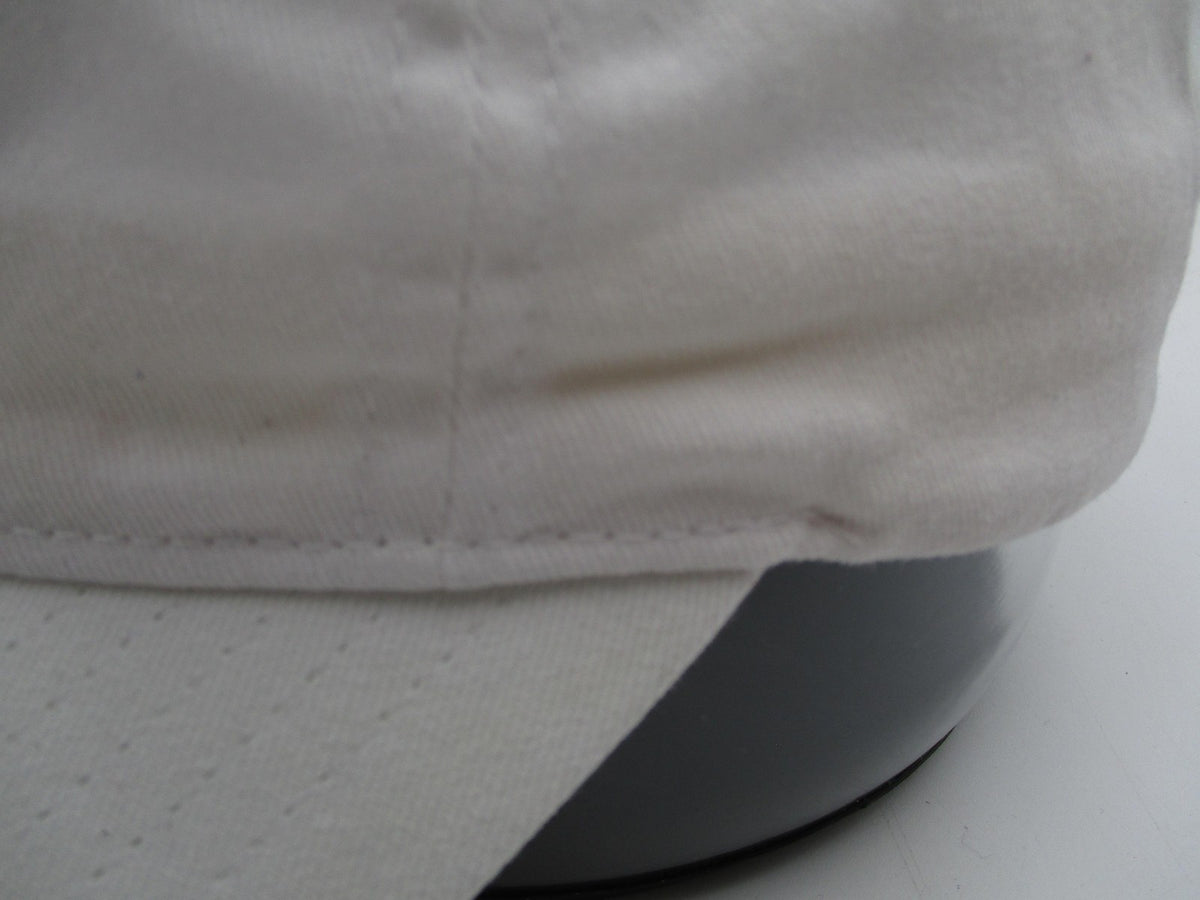 BIG Hat Cap Strap Back Mens One Size White Cotton Twill Baseball Dad Classic3