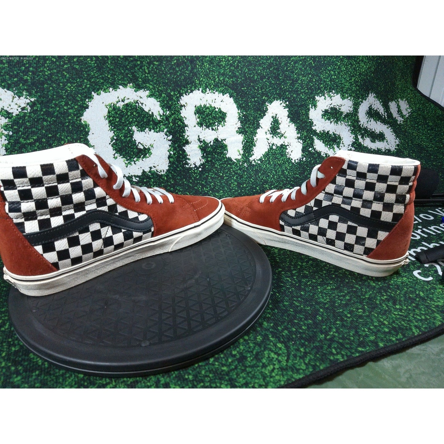 Vans Sk8Hi 'Desert Snake' Sz 9.5 VN0A7Q5NB6K