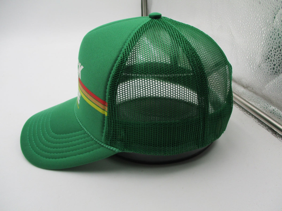 John Wayne Cancer Foundation Hat Cap Snap Back Mens OSFM Green Block The Blaze4