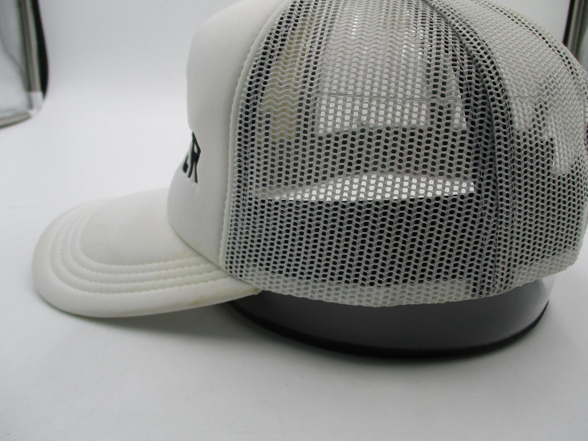Crowns By Lids Hat Cap Snap Back Mens One Size White Rich Forever Trucker Mesh4