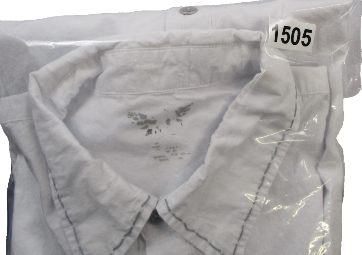 Riflessi Shirt Mens 2XL White Western Rhinestone Studded Snap Button Up 150514
