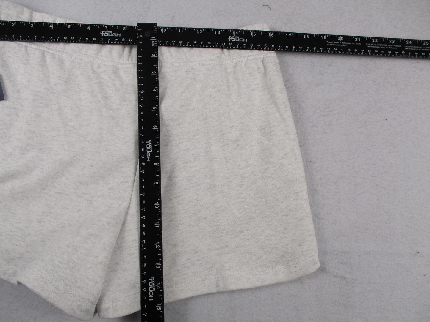 Reebok Varsity Summer Crewneck Short Set Womens L Gray Fleece Egret 1313131511