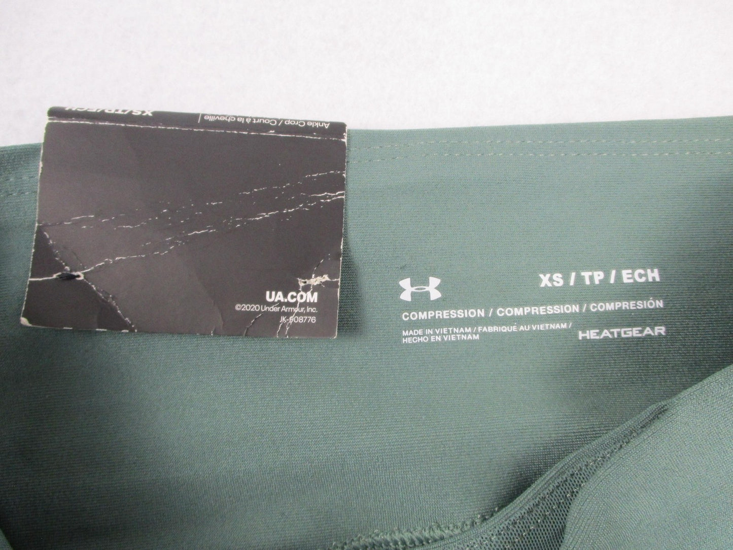 Under Armour Compression Leggings Womens XS Lot Of 2 High Rise HeatGear