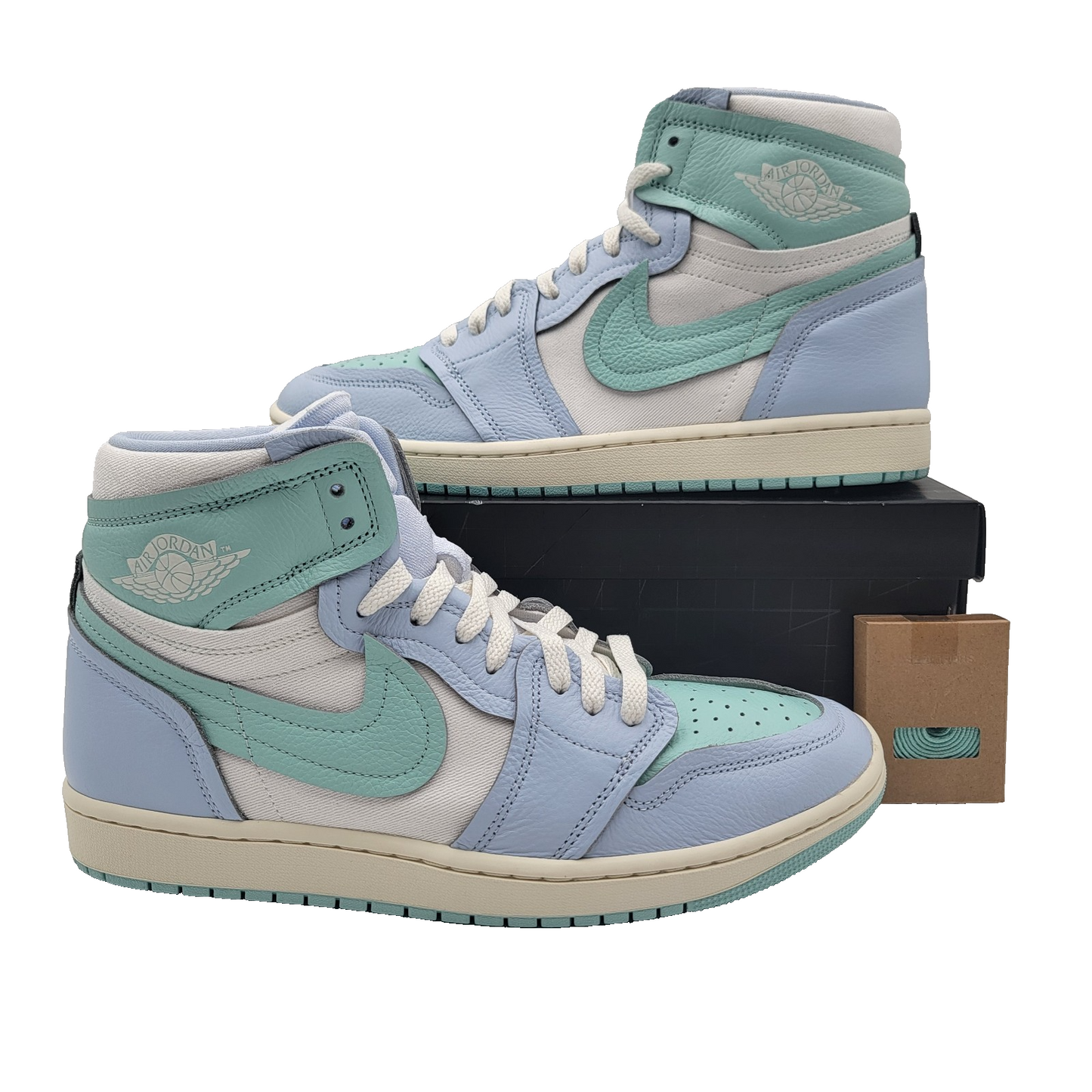 Wmns Air Jordan 1 Method of Make High Hydrogen Blue Light Dew Size 12 FB9891-4010
