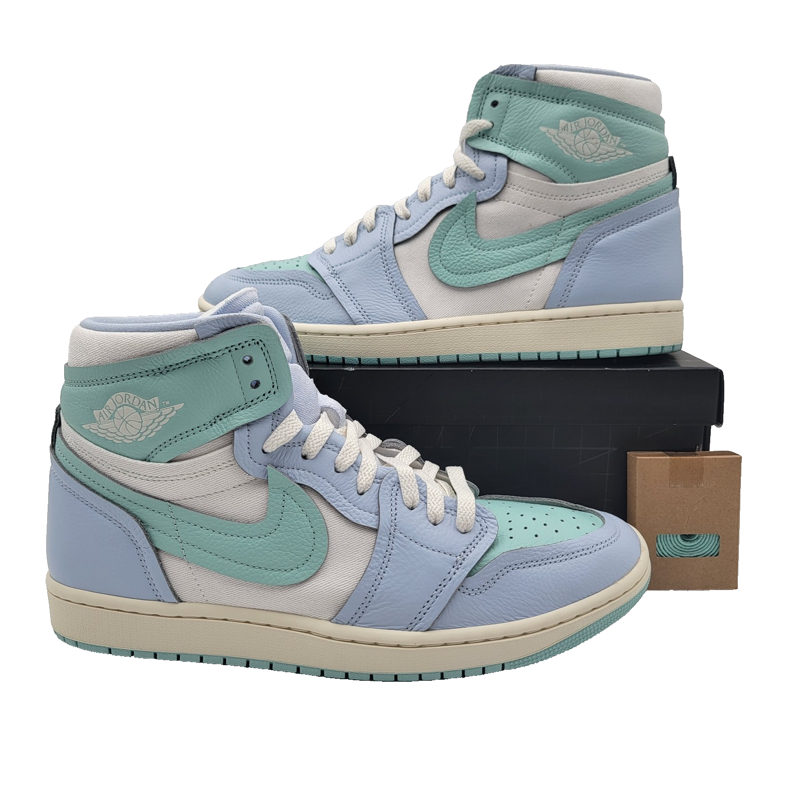 Wmns Air Jordan 1 Method of Make High Hydrogen Blue Light Dew Size 12 FB9891-4010