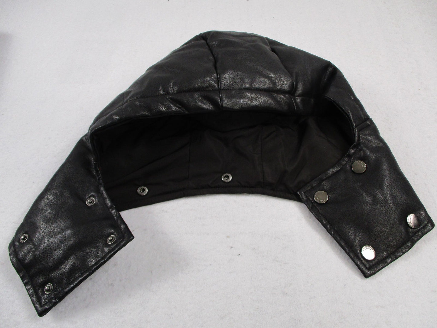 Rockstar Original Kensen Jacket Mens Large Black Faux Leather Puffer 169110