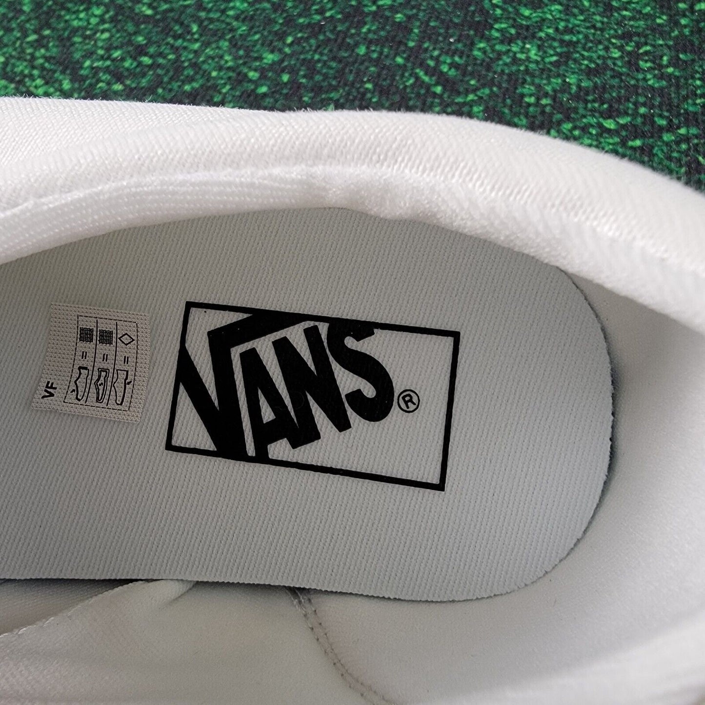 Vans Doheny Women's White Canvas Low Top Skateboard Shoes Sz 10W VN0A3MVZW426