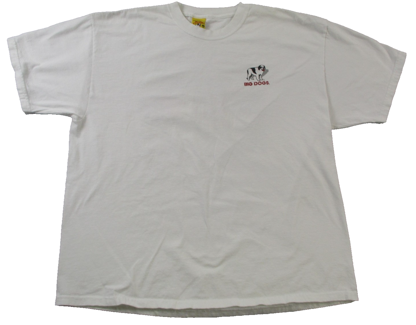 Vintage Big Dogs Shirt Mens XL White Polish My Rod Hot Rod Car Graphic 2000s0
