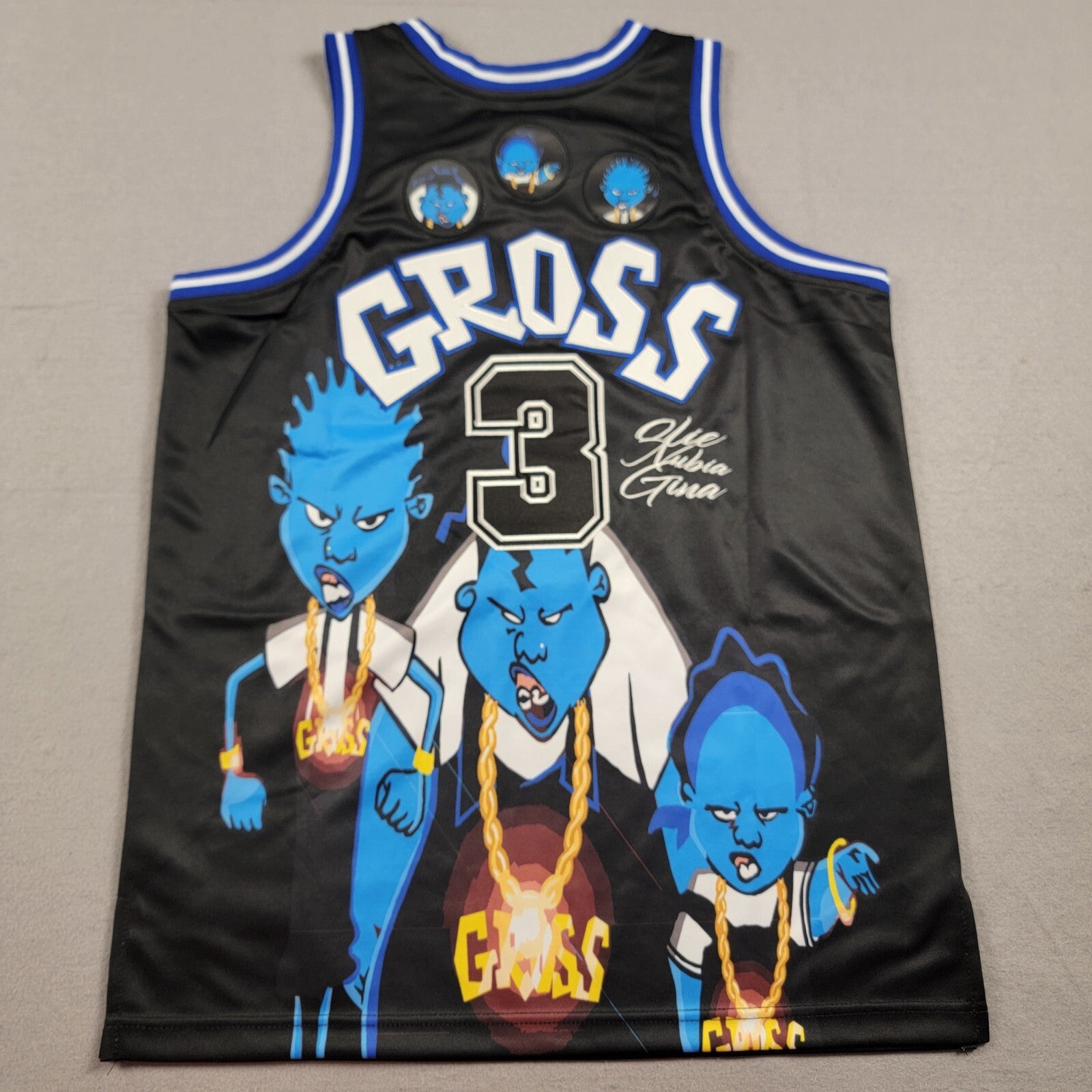 Headgear Classics The Gross Sisters Basketball Jersey Sz M NWT