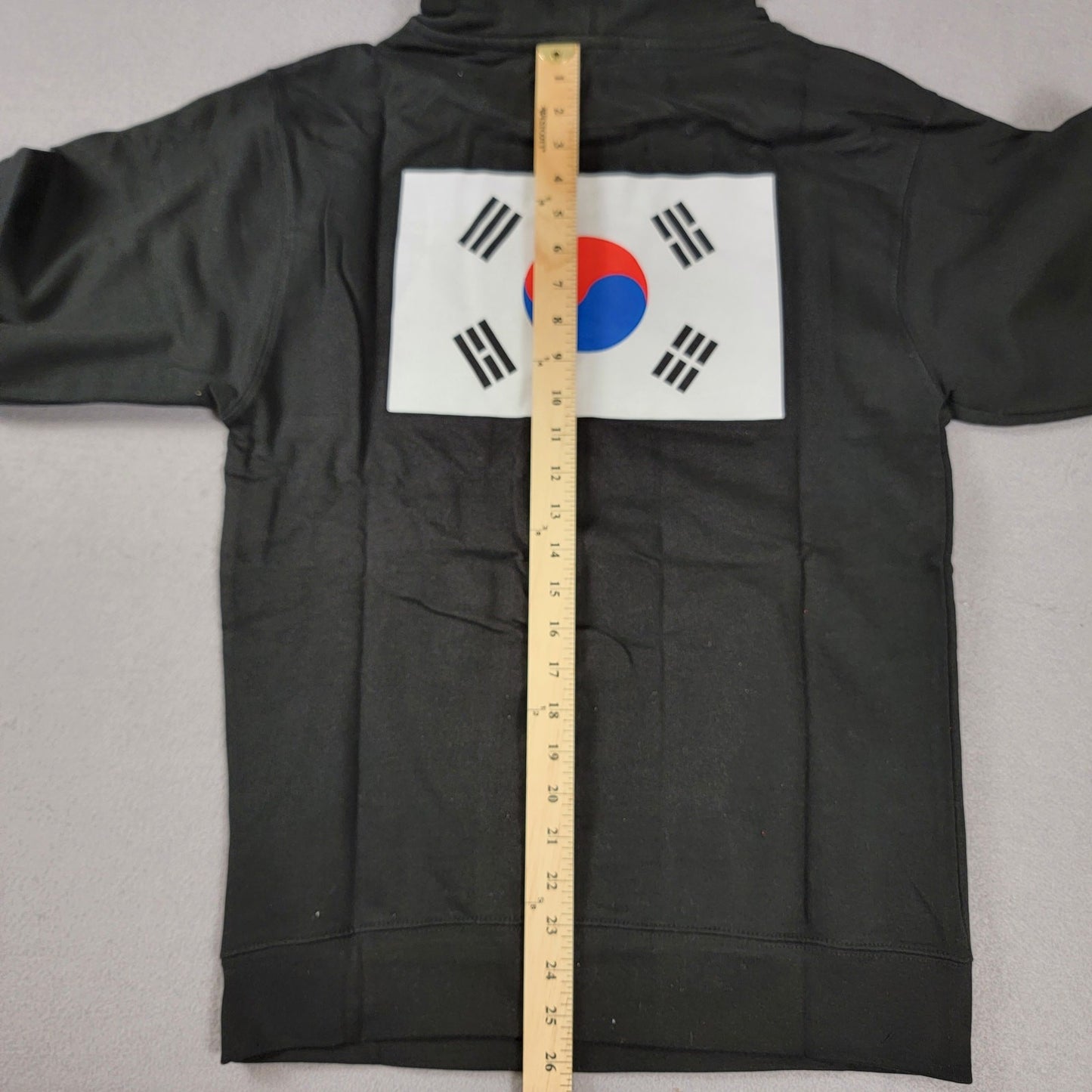 Anti Social Social Club 'Korea" Black Hoodie Sz S (590) NWOT3