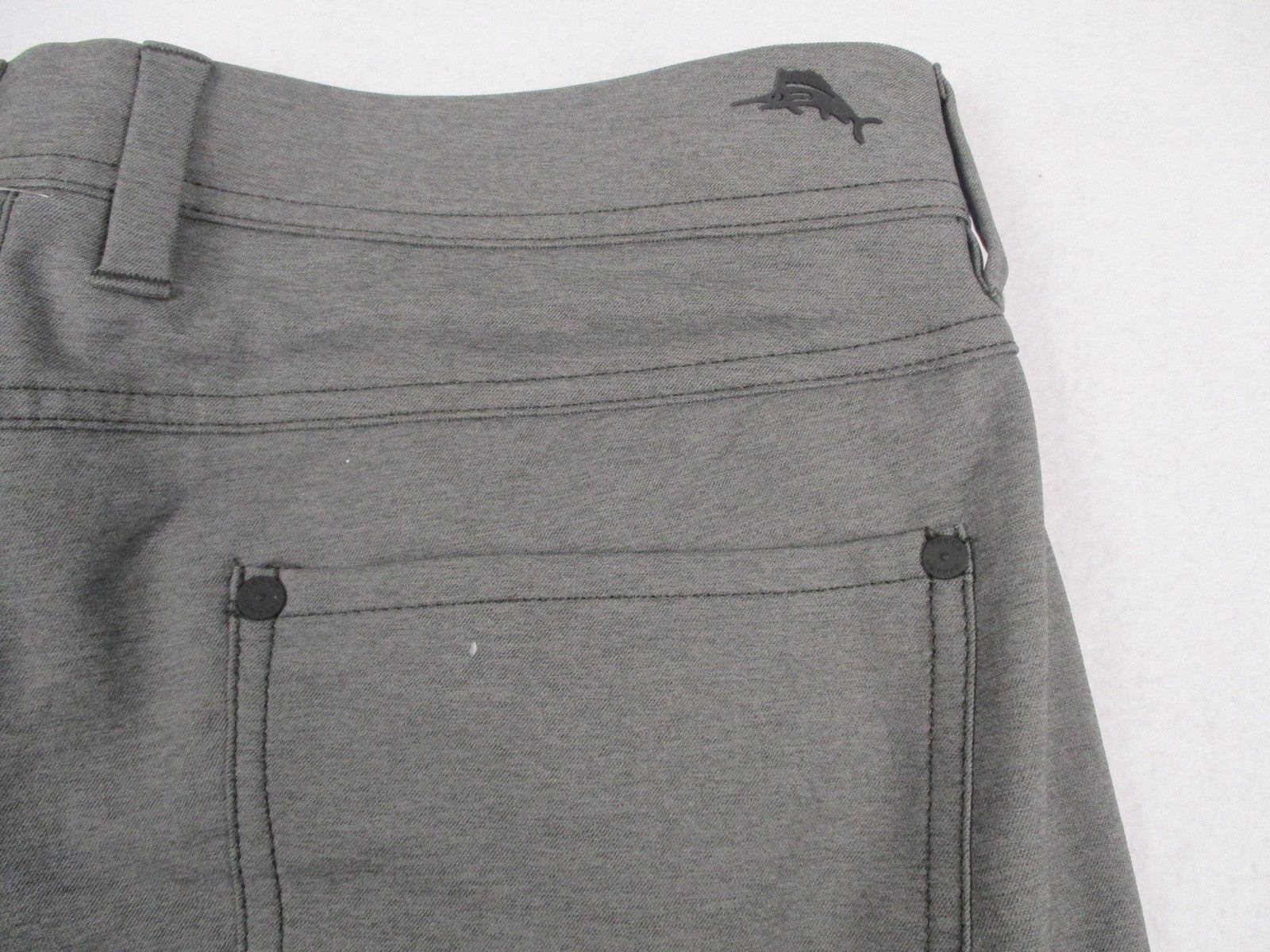 Tommy Bahama On Par 5 Pocket Pants Mens 32x32 Gray Golf Knit Stretch Khakis 124214