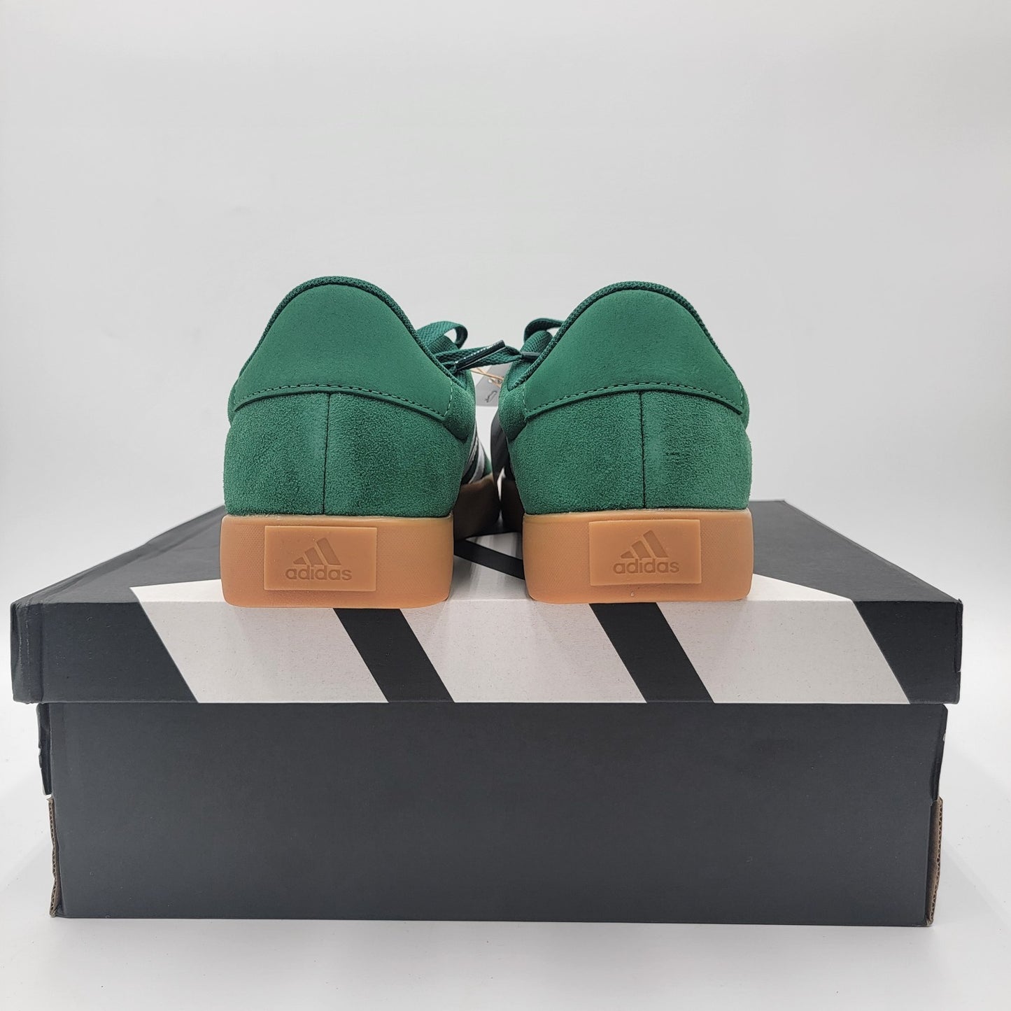 adidas VL Court 3.0 Men's Shoes IH4790 Dark Green/White 9.5 Skater NIB Originals4