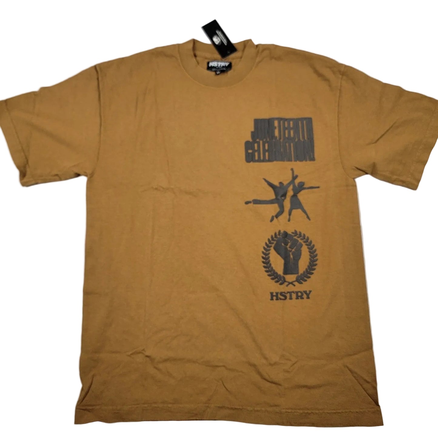 HSTRY by NAS Juneteenth Celebration Tee Brown
