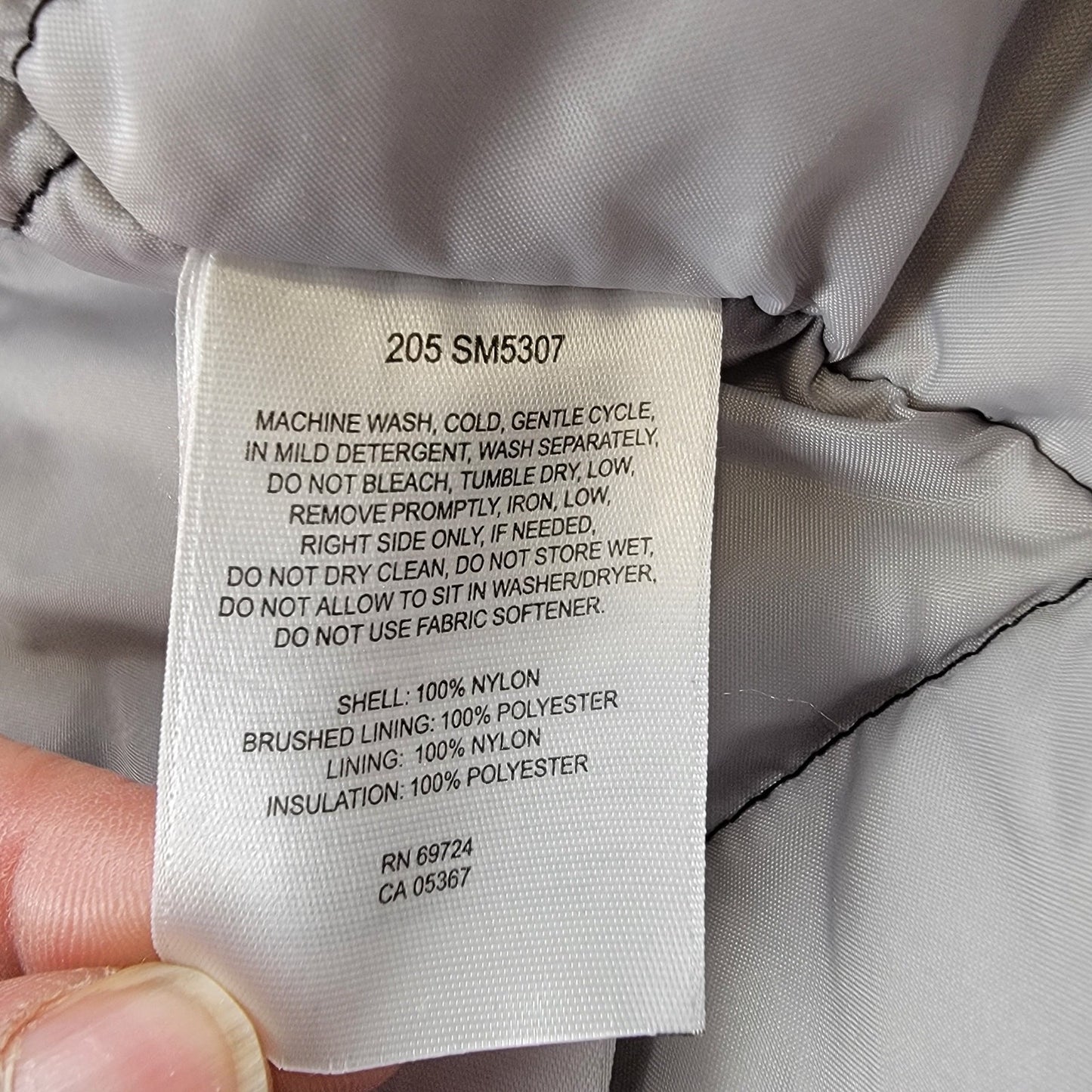 Columbia Men’s XXL Brown Gray Winter Ski Jacket Full Zip Nylon Insulated Coat6