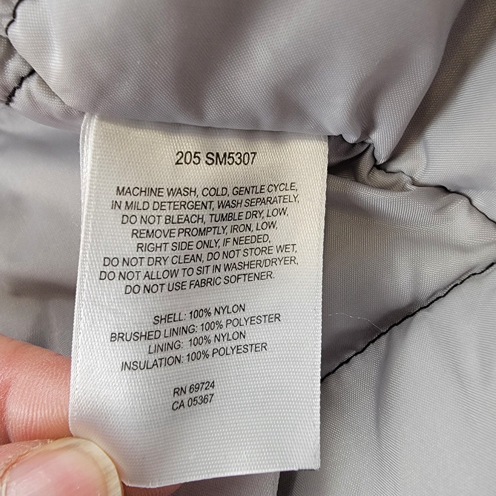 Columbia Men’s XXL Brown Gray Winter Ski Jacket Full Zip Nylon Insulated Coat6