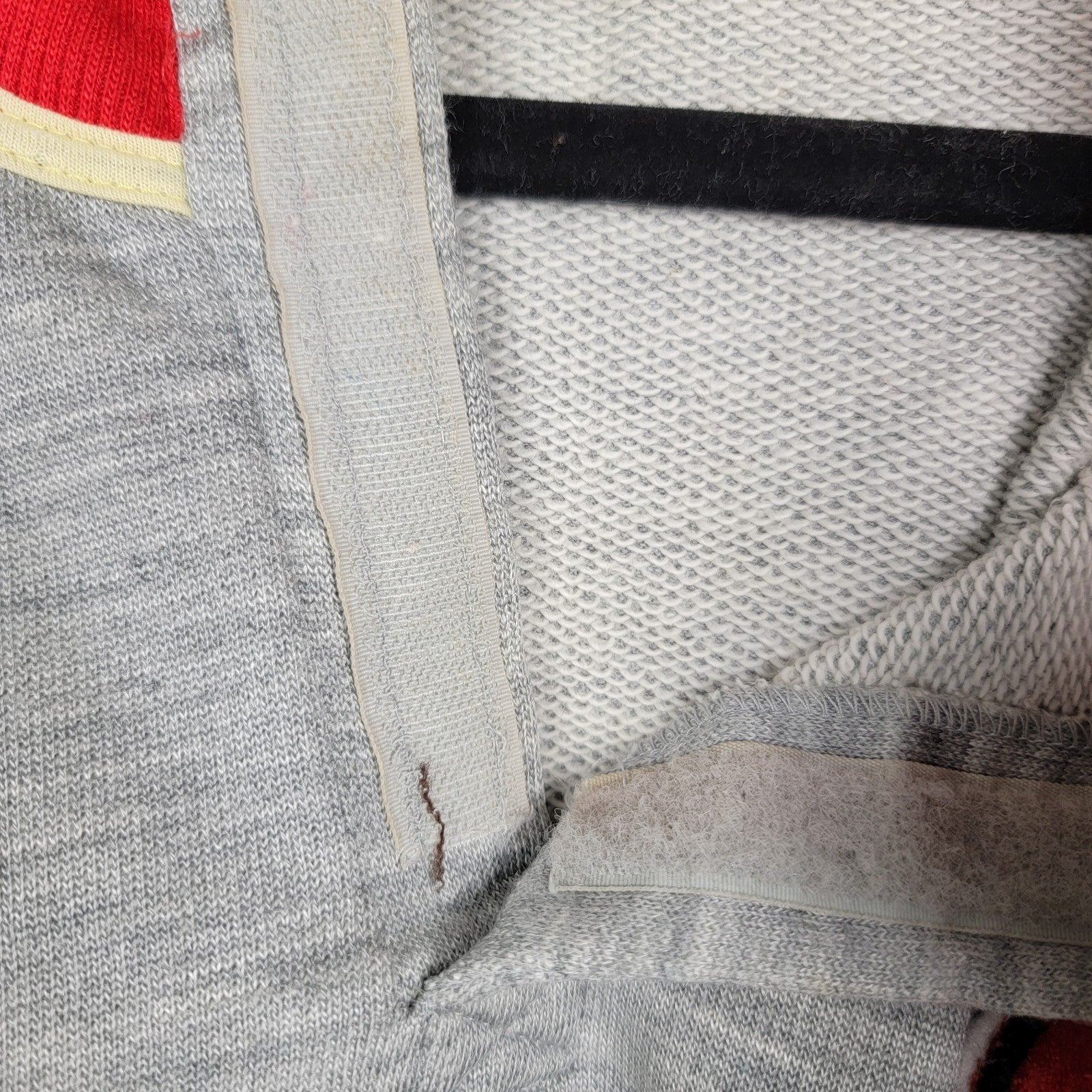 Vintage adidas Argentina Tracksuit Grey Red Logo Sweatshirt & Joggers Sz L