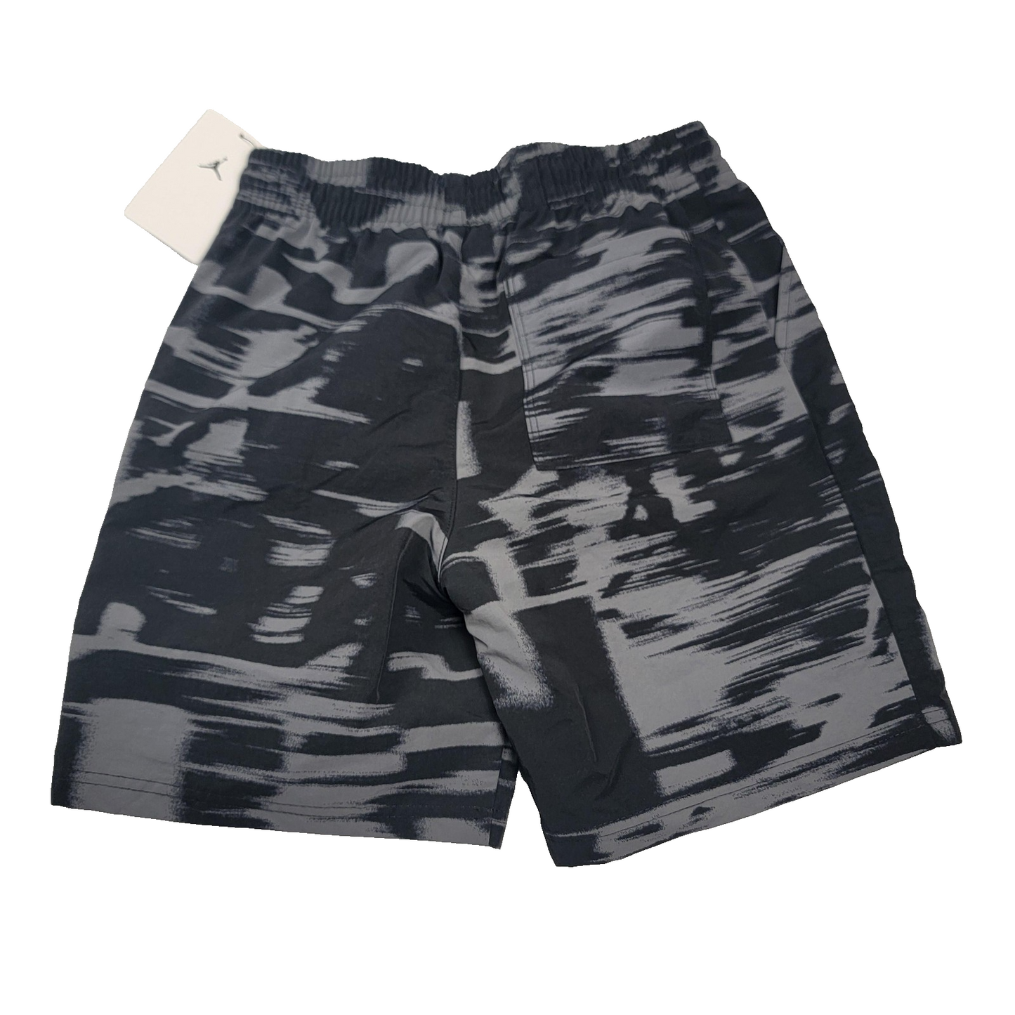 Jordan Shorts Boys Medium Black Gray Athletic Activewear Lightweight New Tag1