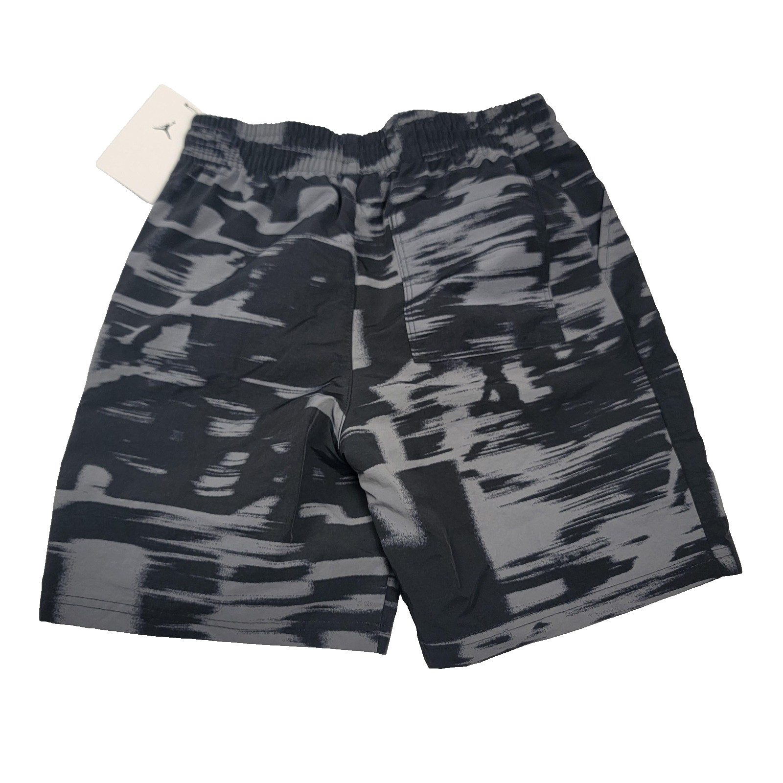 Jordan Shorts Boys Medium Black Gray Athletic Activewear Lightweight New Tag1