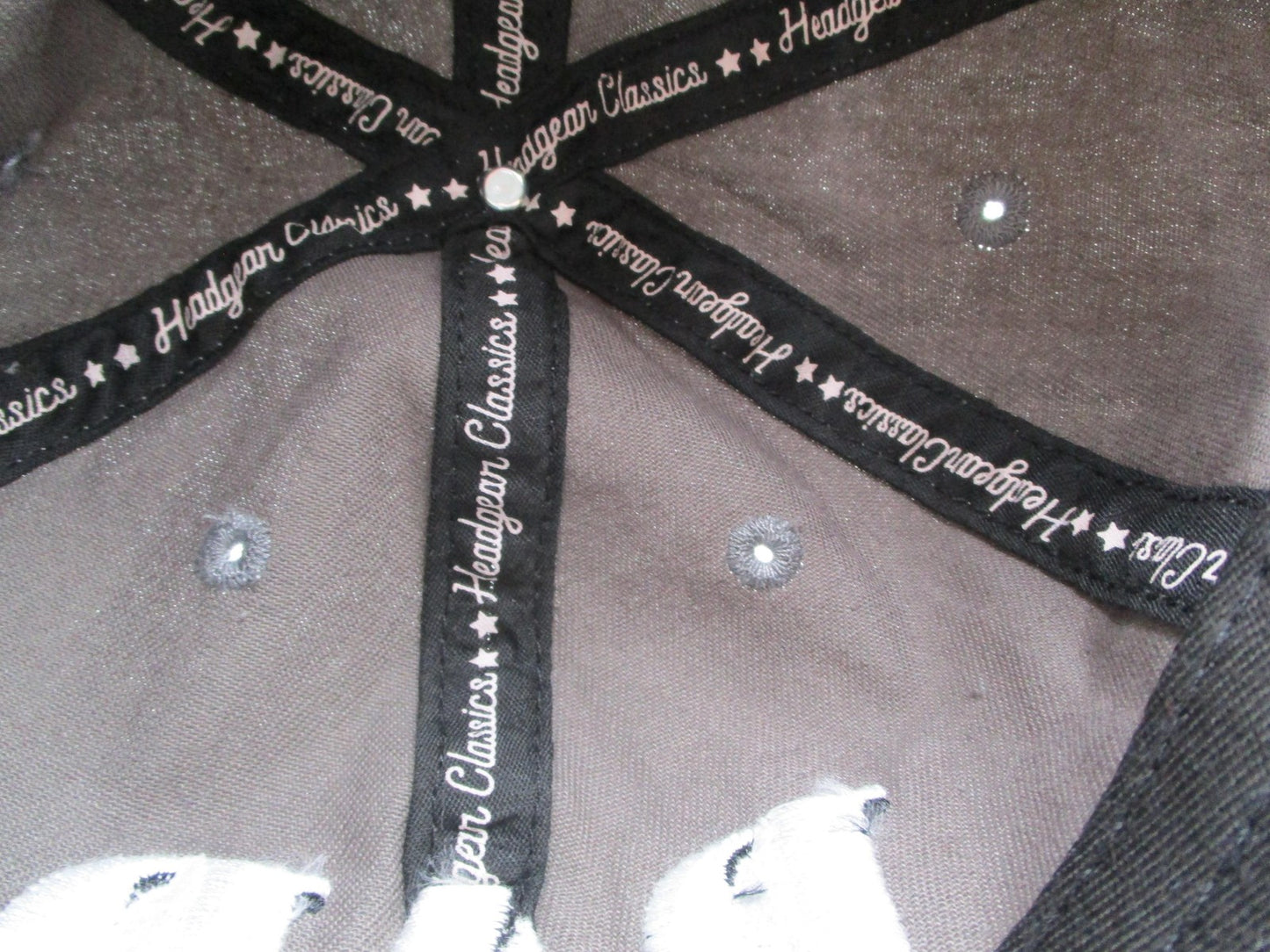 Bad Boy Hat Cap Strap Back Mens One Size Gray Camo Dad Headgear Classics10