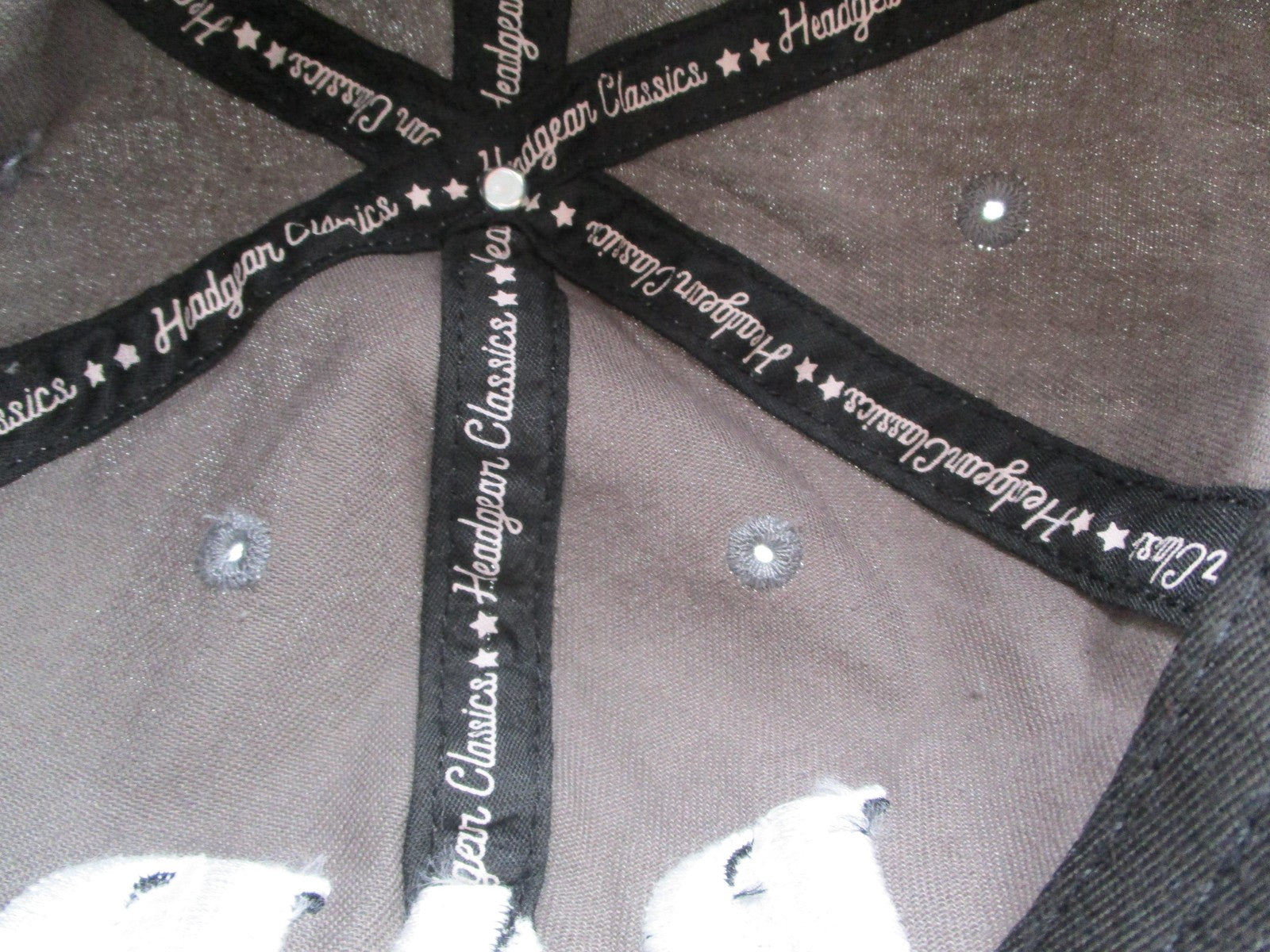 Bad Boy Hat Cap Strap Back Mens One Size Gray Camo Dad Headgear Classics10