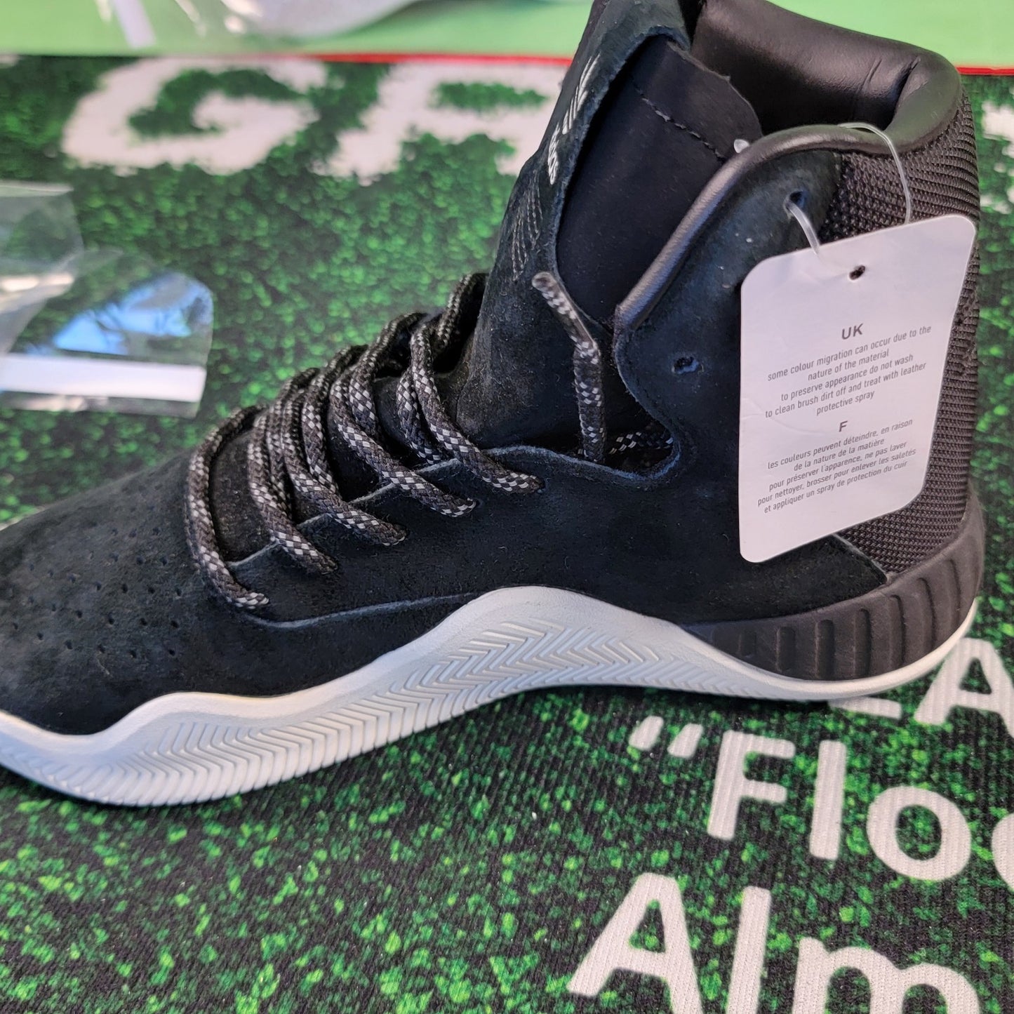 Adidas Tubular Instinct Black Suede High Top Sneakers Men’s 5.5 EU 38 Preowned9